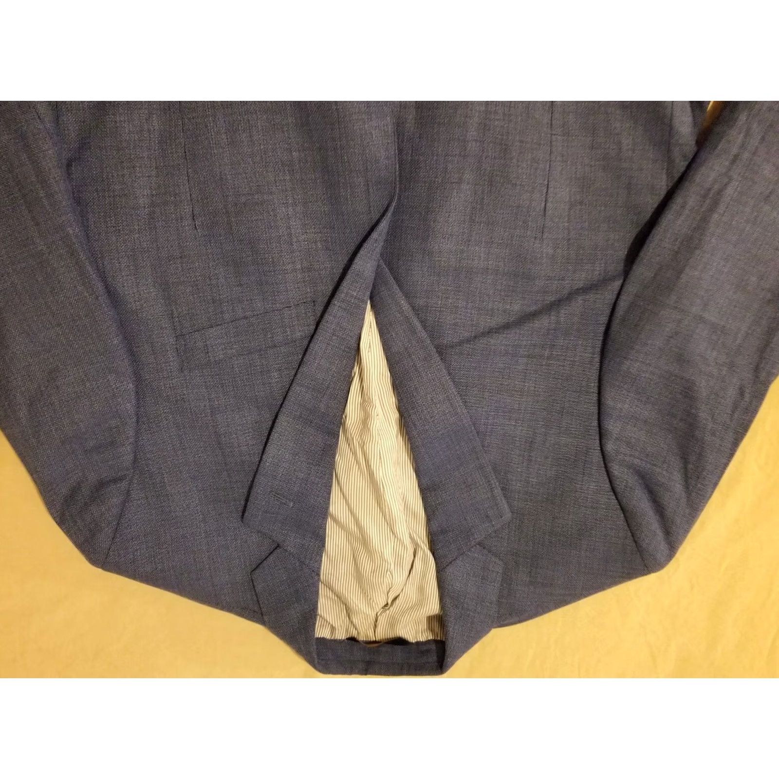 Brooks Brothers Mens Brooks Brothers Wool Blazer 40R Blue Sports Jacket Size 40R - 2 Thumbnail