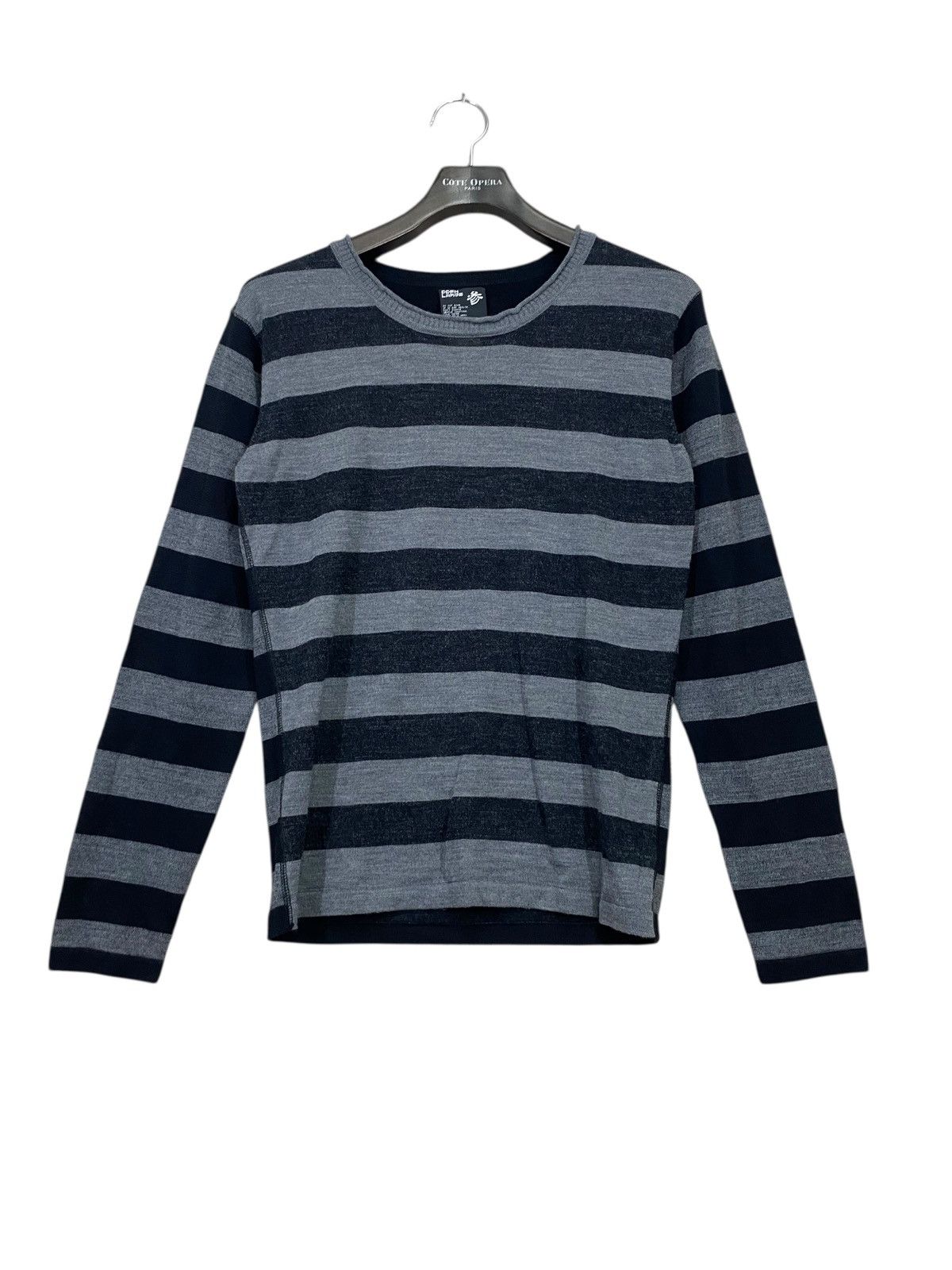 Japanese Brand Vintage PPFM tshirt longsleeve striped kurt cobian style Size US L / EU 52-54 / 3 - 2 Thumbnail