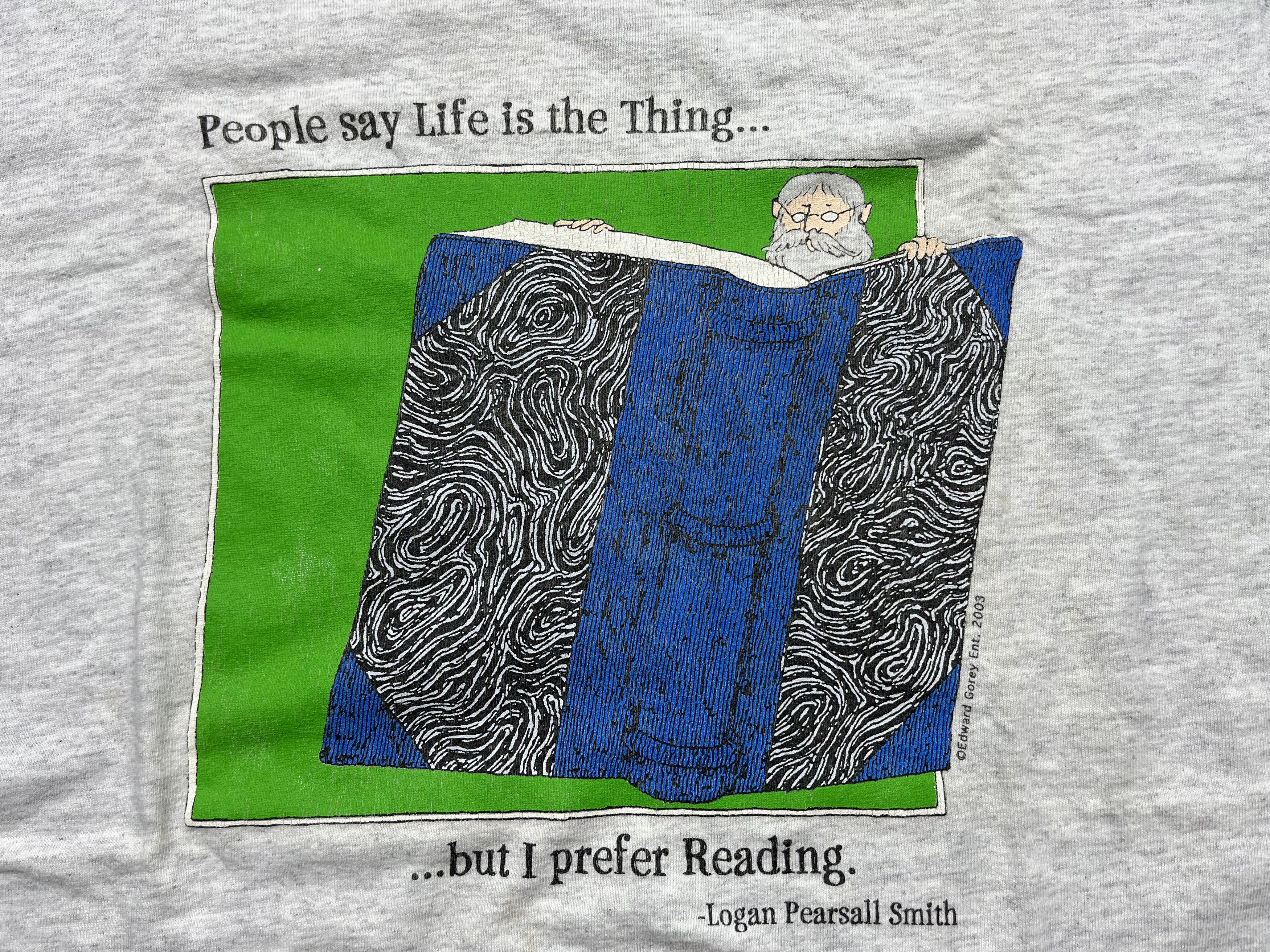Art Comes First × Vintage Vintage 00s 2003 Logan Pearsall Smith (Essayist Philosophy) Size US S / EU 44-46 / 1 - 2 Thumbnail