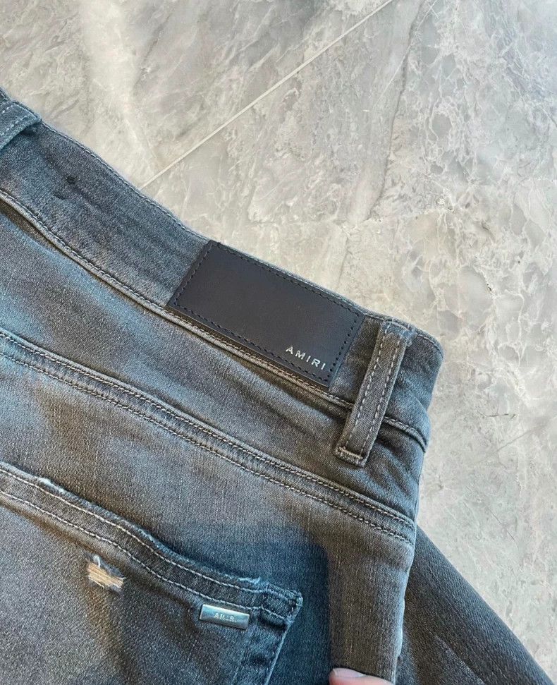 Amiri Amiri patchwork denim pants Size US 32 / EU 48 - 3 Thumbnail