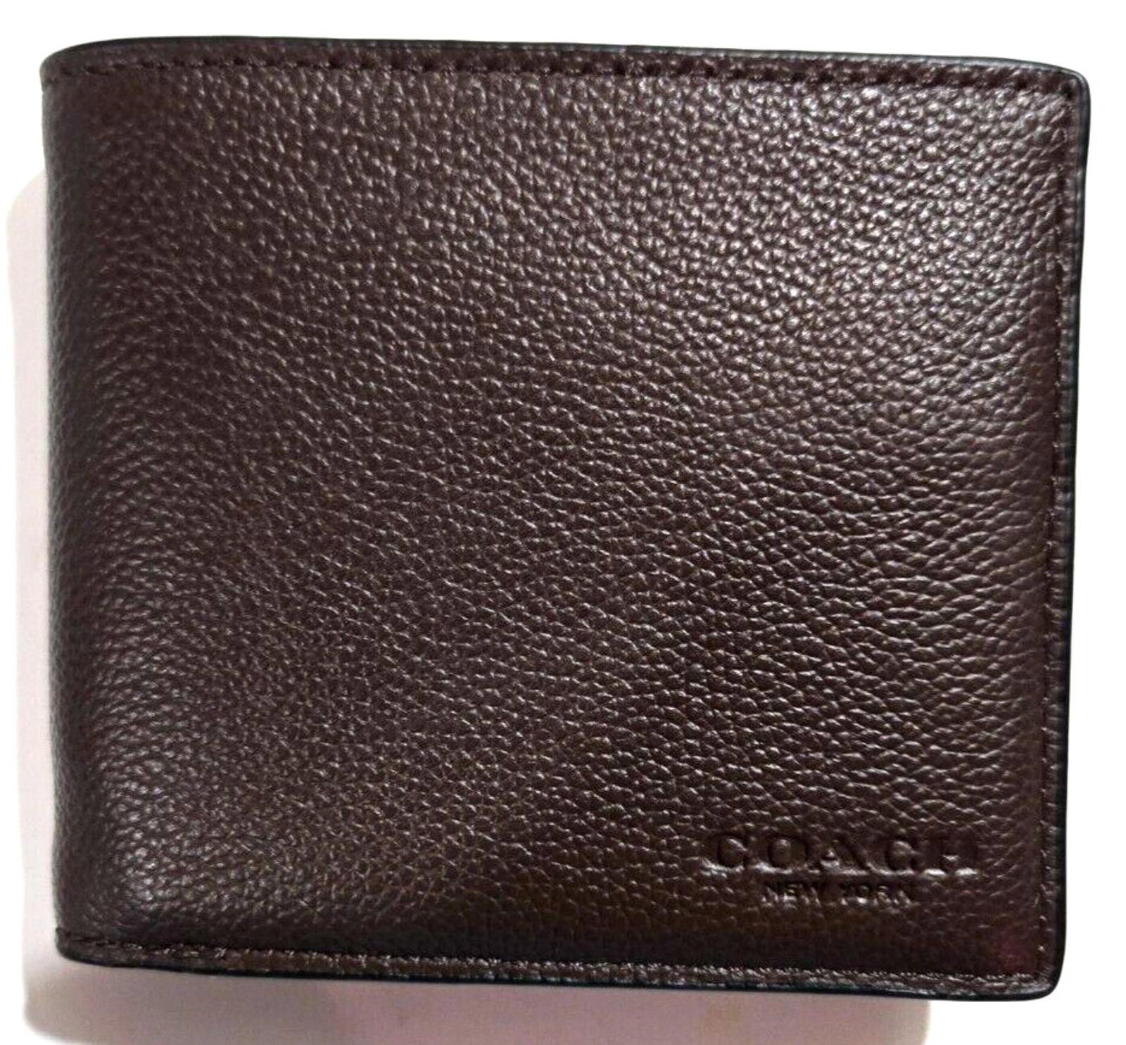 Coach Coach F75084 Men's Wallet Double Billfold Sport Calf NWT Size ONE SIZE - 1 Thumbnail