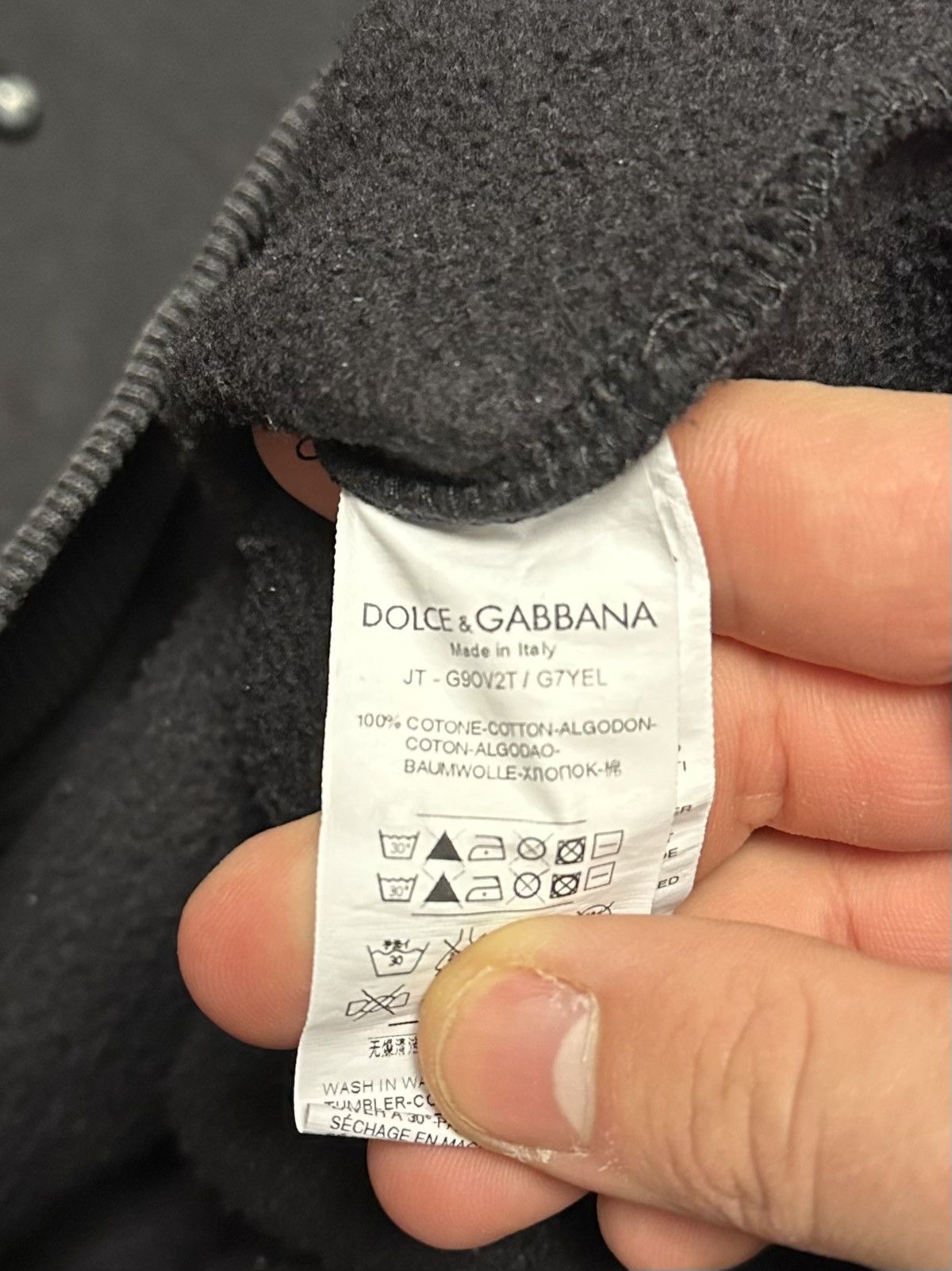 Dolce & Gabbana Rare! Dolce And Gabbana made italy Sweashirt Hoodie Size US M / EU 48-50 / 2 - 5 Thumbnail