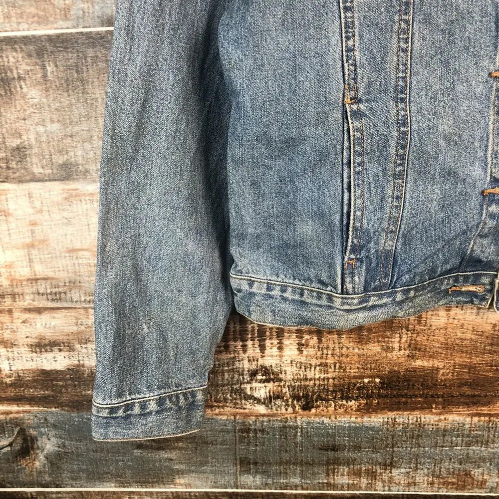 Disney Disney Mickey Mouse Denim Jacket #A1292 Size S / US 4 / IT 40 - 11 Thumbnail