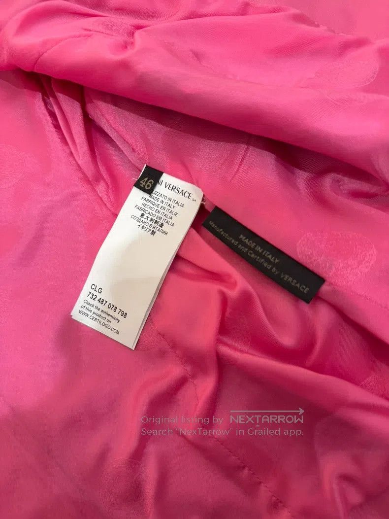 Versace Versace Barbie pink leather suit Size M / US 6-8 / IT 42-44 - 6 Thumbnail