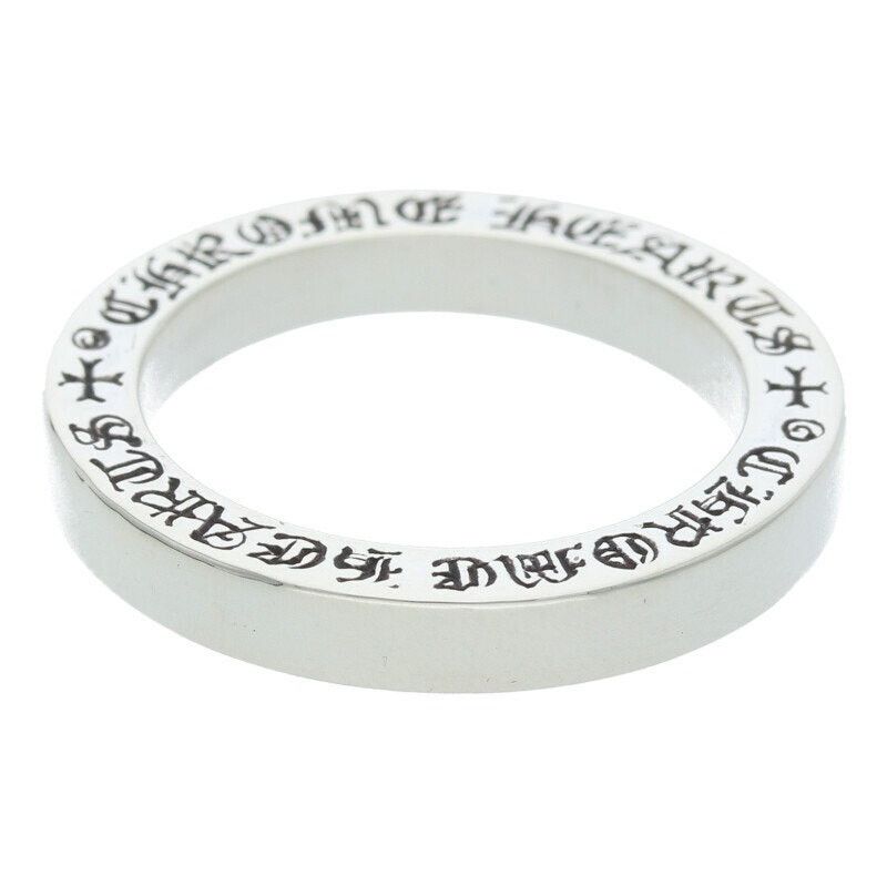 Chrome Hearts Chrome Hearts 3mm Plain Silver Spacer Ring Size ONE SIZE - 5 Thumbnail