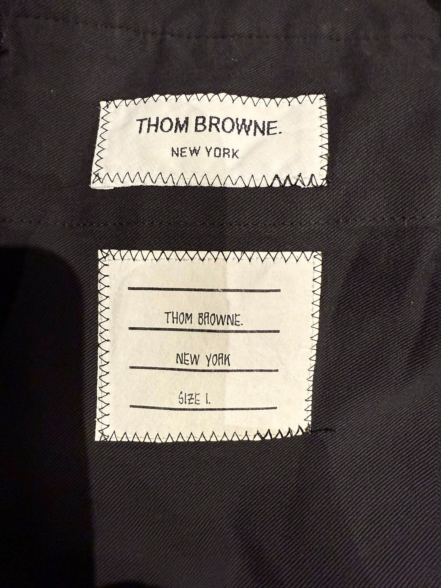 Thom Browne Thom Browne Charcoal Gray Classic High-Waist Trousers Size US 29 - 4 Thumbnail