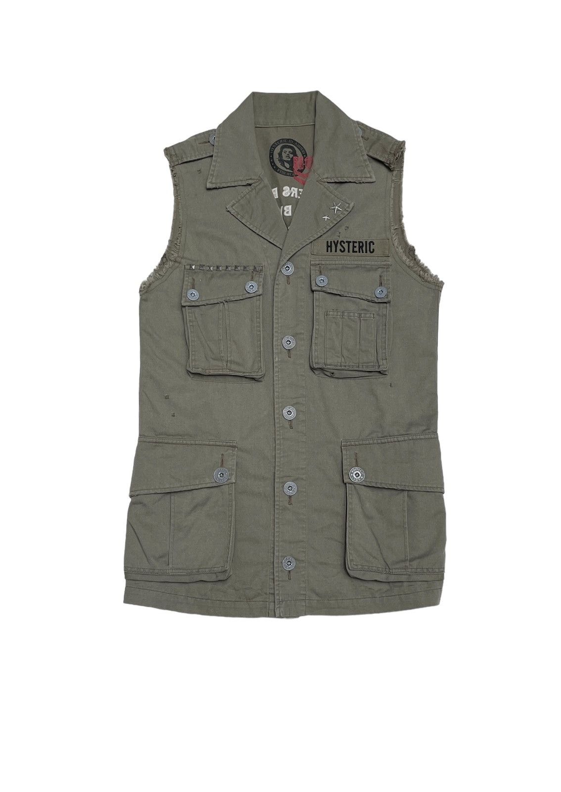 Hysteric Glamour × Japanese Brand Very Rare Vintage Brand Hysteric Glamour Army Jacket 2000s Size US M / EU 48-50 / 2 - 1 Thumbnail