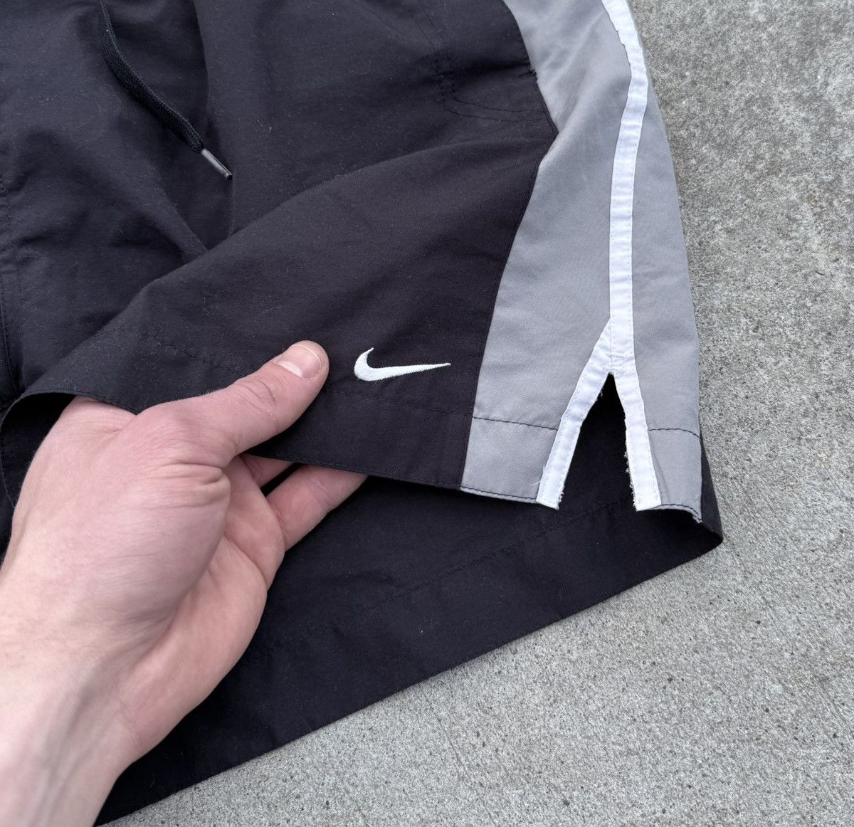 Other Vintage Nike 90s Y2K streetwear track shorts Size US 36 / EU 52 - 6 Thumbnail