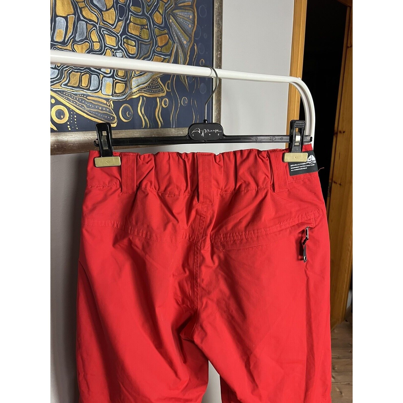 Nike ACG MINT! Nike ACG Men`s Red Winter Insulated Ski Snow Pants Siz Size US 30 / EU 46 - 11 Thumbnail