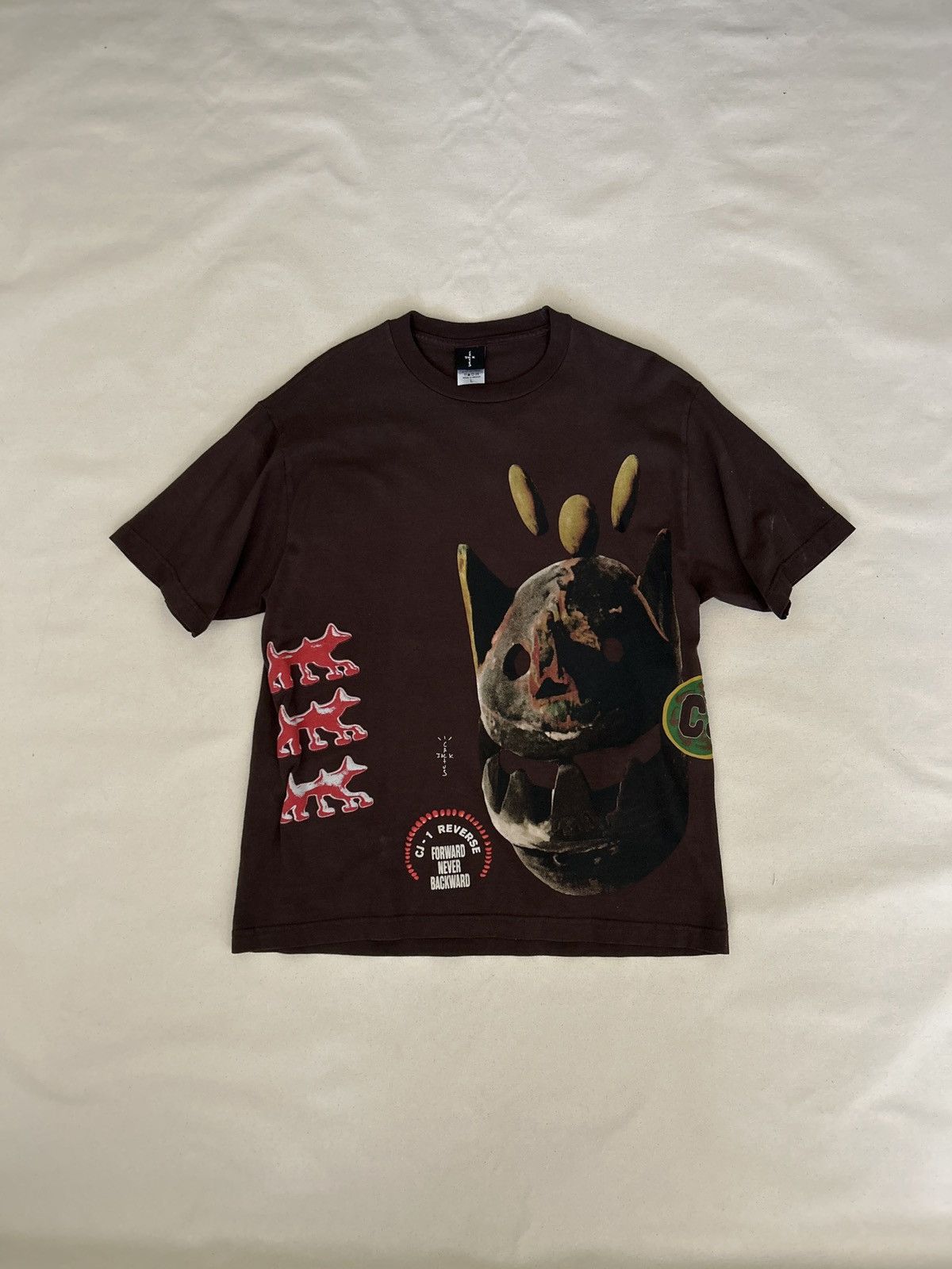 ☆コラボレア!Travis Scott×Cactus Plant FleaMarket Ketchup T Buy Cactus Jack by Travis Scott x Cactus Plant Flea Market