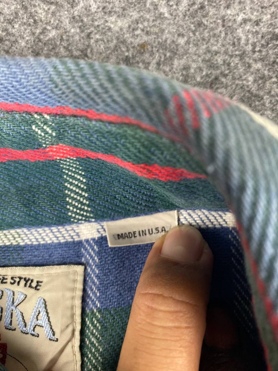 Levi's vintage levis alaska flannel shirt made in usa Size US M / EU 48-50 / 2 - 6 Thumbnail