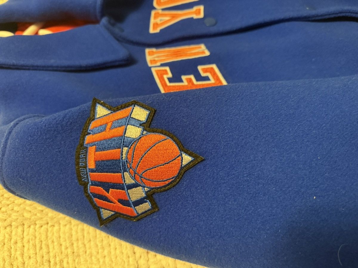 Kith Kith New York Knicks Wool Coaches Jacket Size Xs Royal Blue Size US XS / EU 42 / 0 - 3 Thumbnail