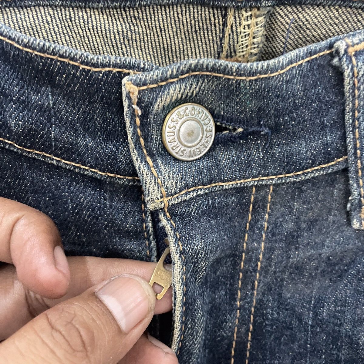 Levi's Vintage 90s Levis Denim Jeans Size 28" / US 6 / IT 42 - 5 Thumbnail
