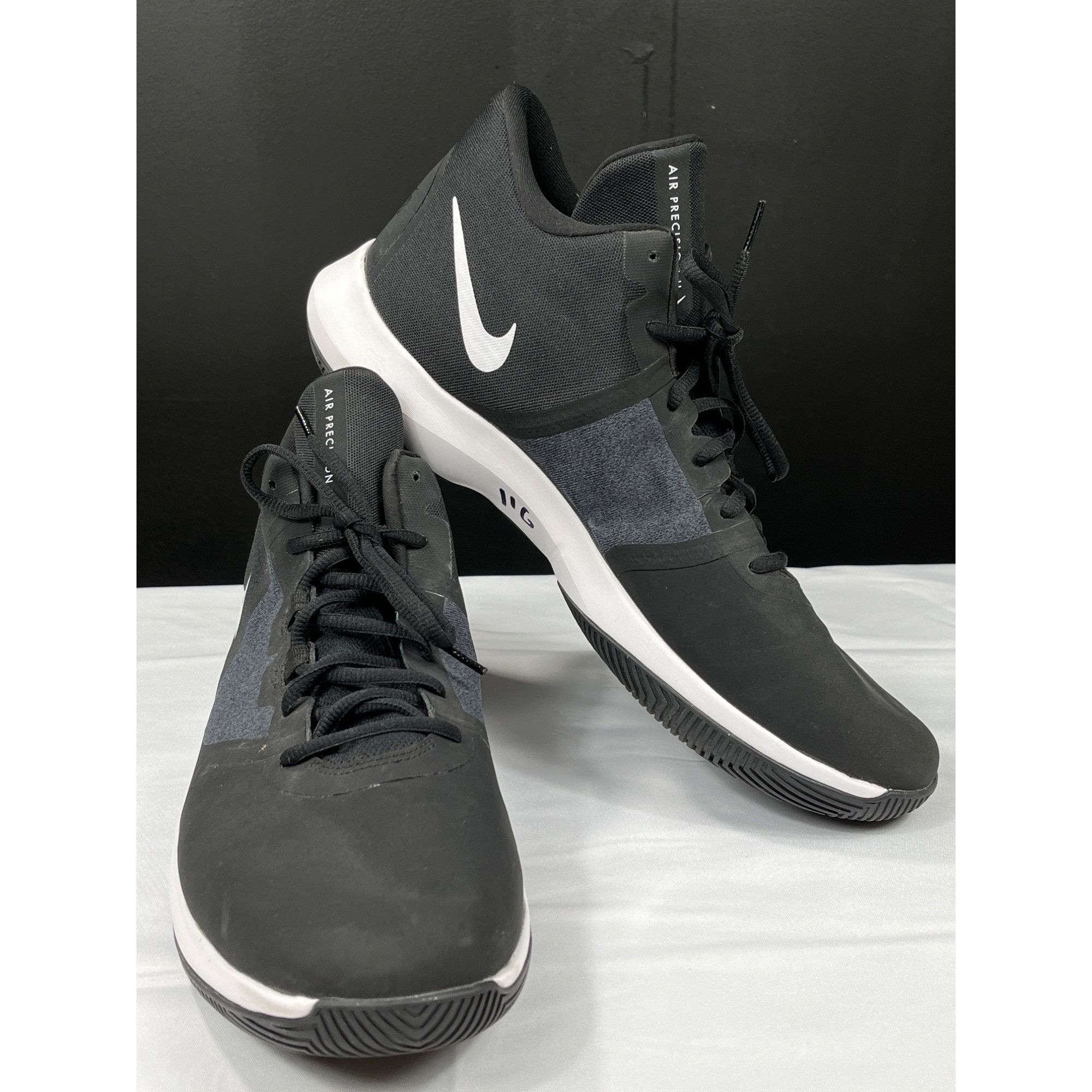 Nike Mens Air Precision ll Basketball Shoes Size 14 SKU 7358
