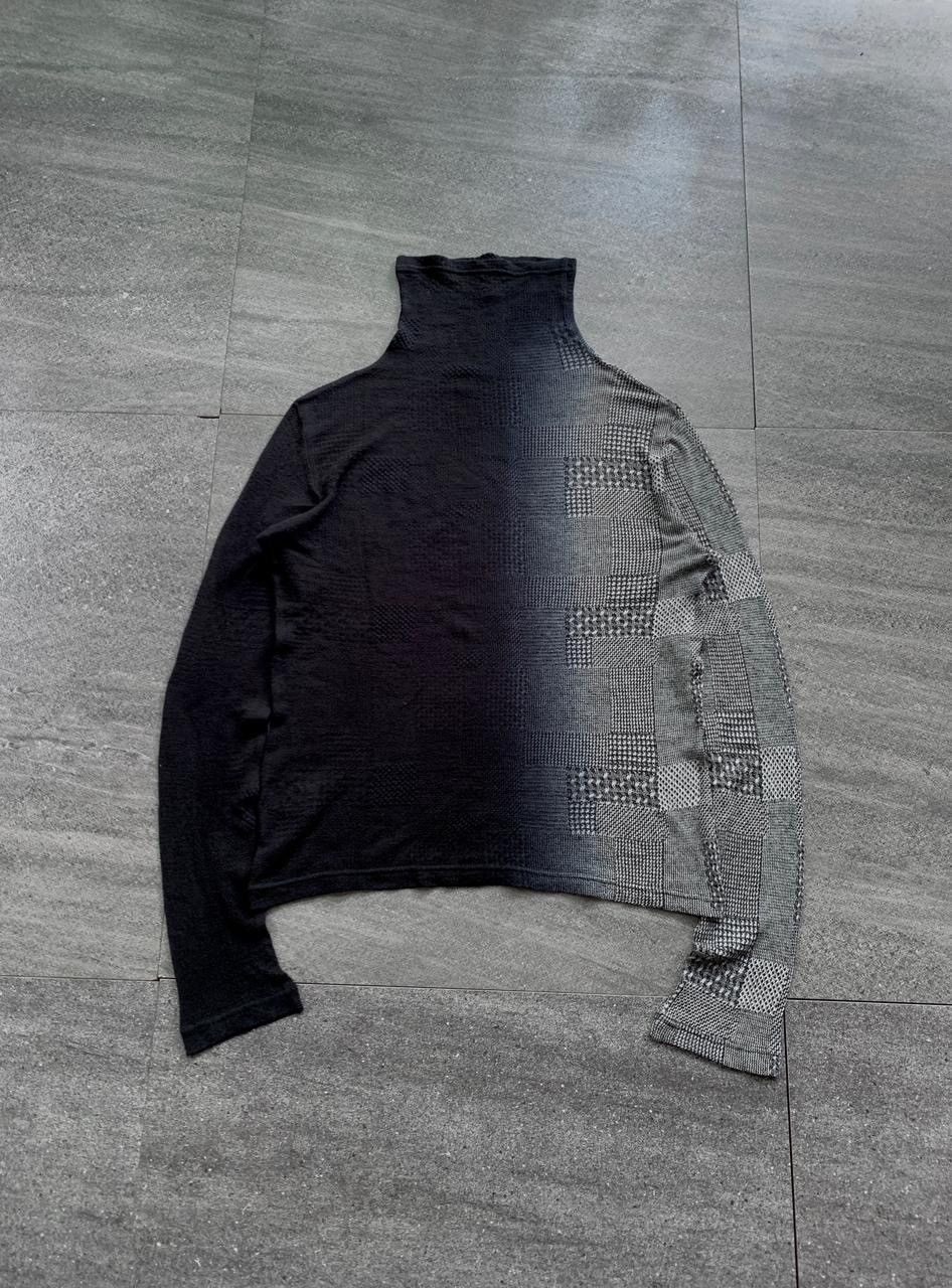 Yohji Yamamoto Gradient Patterned Ls Top Size US M / EU 48-50 / 2 - 1 Thumbnail