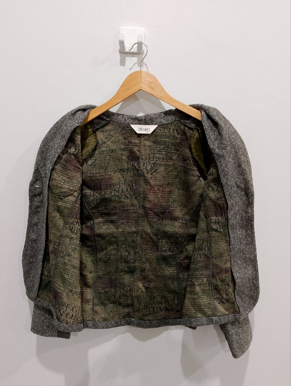 Japanese Brand CREAMYZ Japan Multicolour Herringbone Jacket Size L / US 10 / IT 46 - 4 Thumbnail