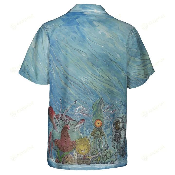 Other Under The Sea SpongeBob SquarePants Hawaiian Shirt Size US L / EU 52-54 / 3 - 3 Thumbnail