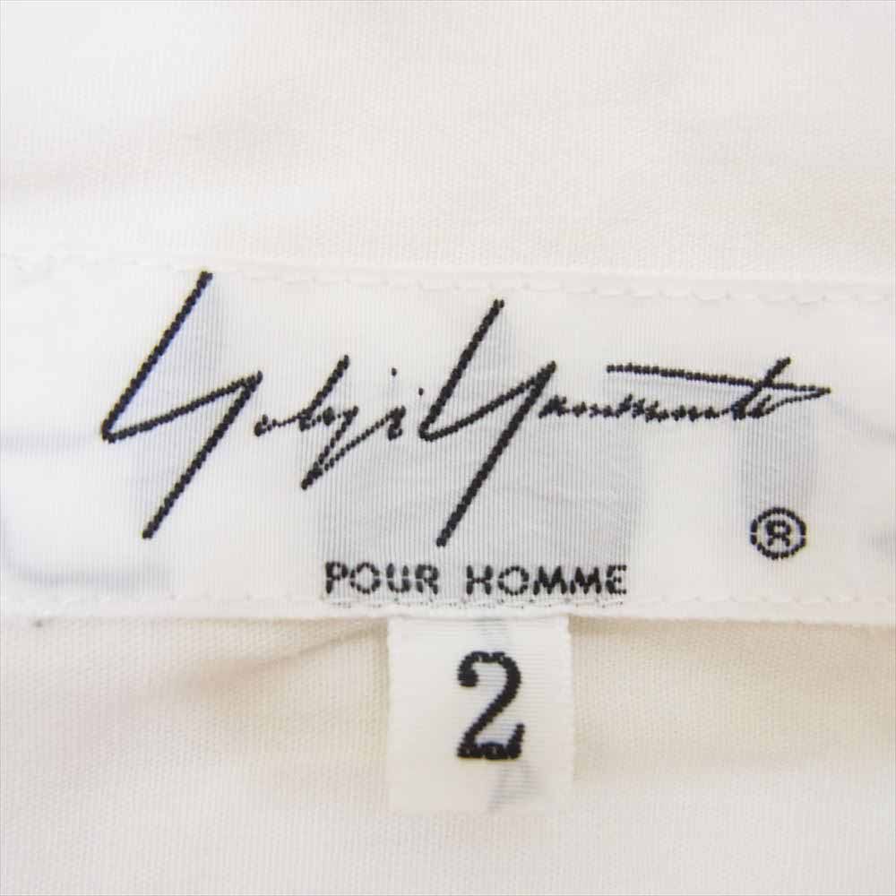Yohji Yamamoto Yohji Yamamoto Pour Homme 17AW Logo Long Sleeve Size US M / EU 48-50 / 2 - 4 Thumbnail