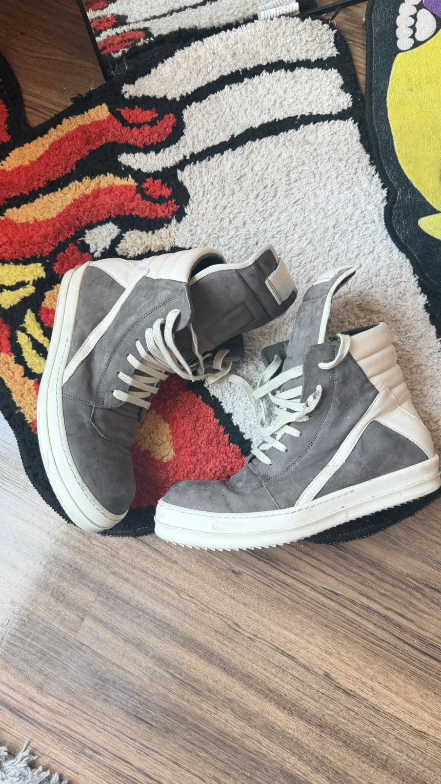 Rick Owens Rick owens Geobaskets Size US 10 / EU 43 - 2 Thumbnail