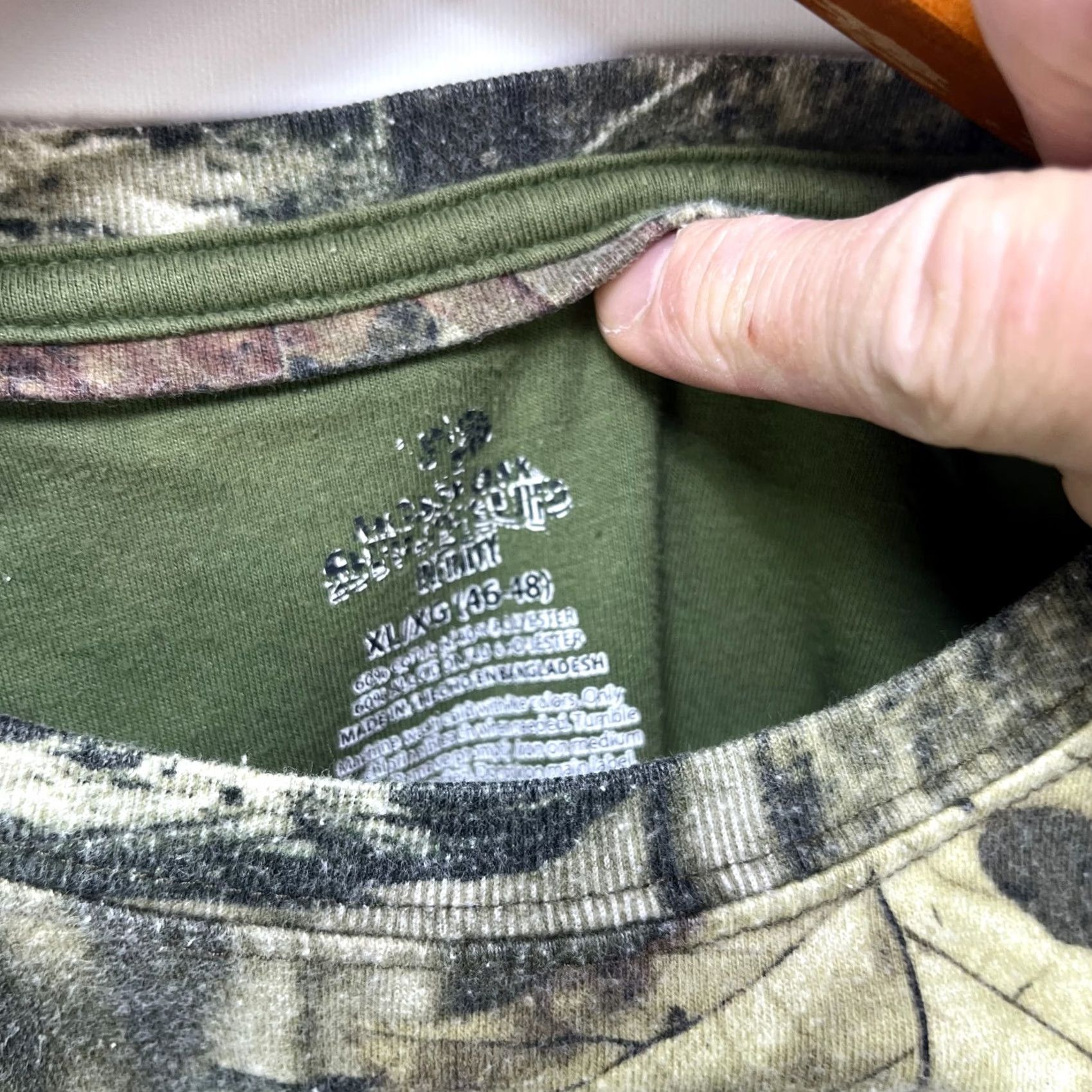 Vintage VINTAGE Mossy Oak Tree Camo T-Shirt XL Mens XL Green Mossy Oak Shirt Size US XL / EU 56 / 4 - 5 Thumbnail