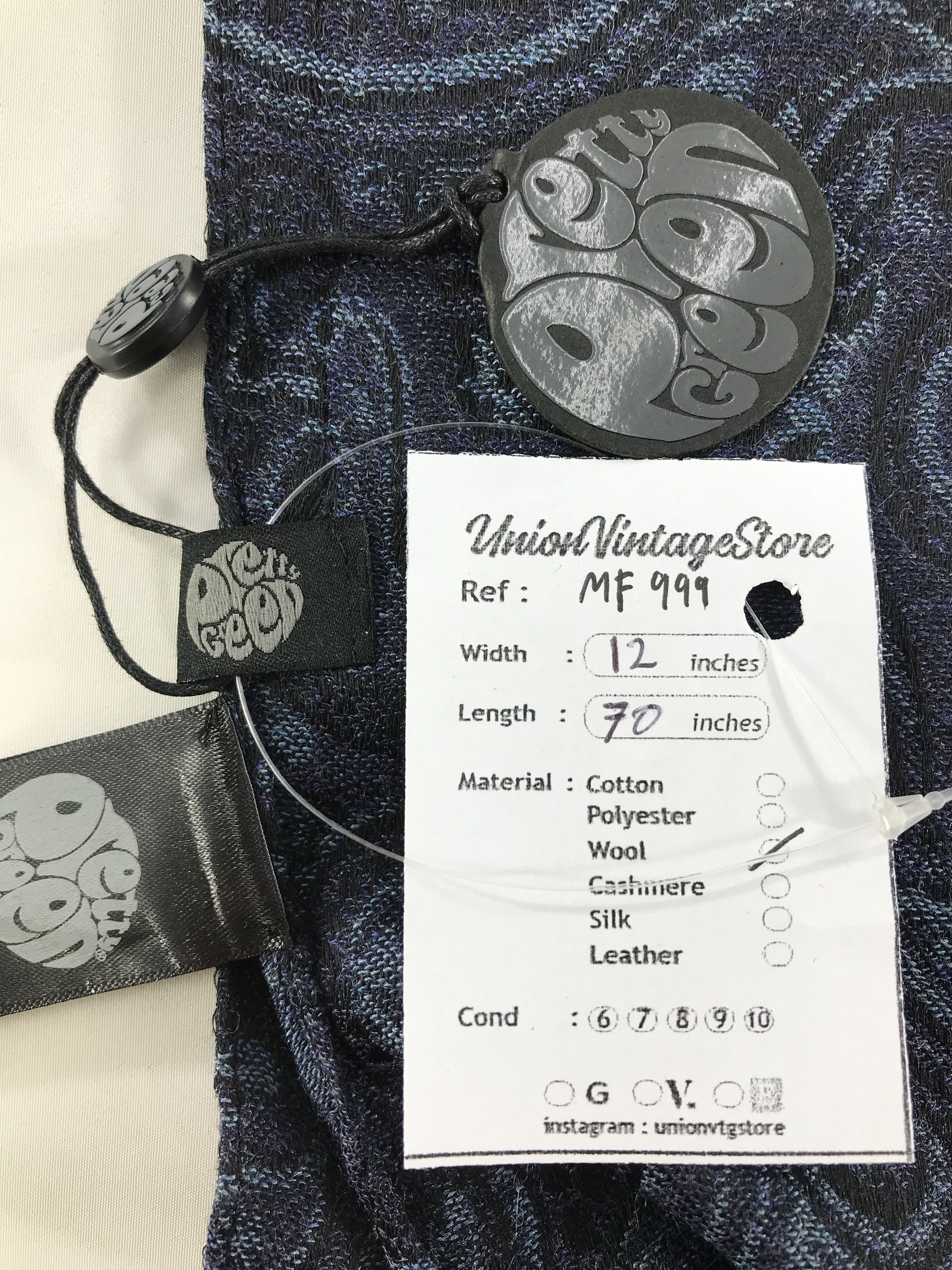Pretty Green Vintage Pretty Green Scarf/Muffler/Neckwear MF999 Size ONE SIZE - 4 Thumbnail