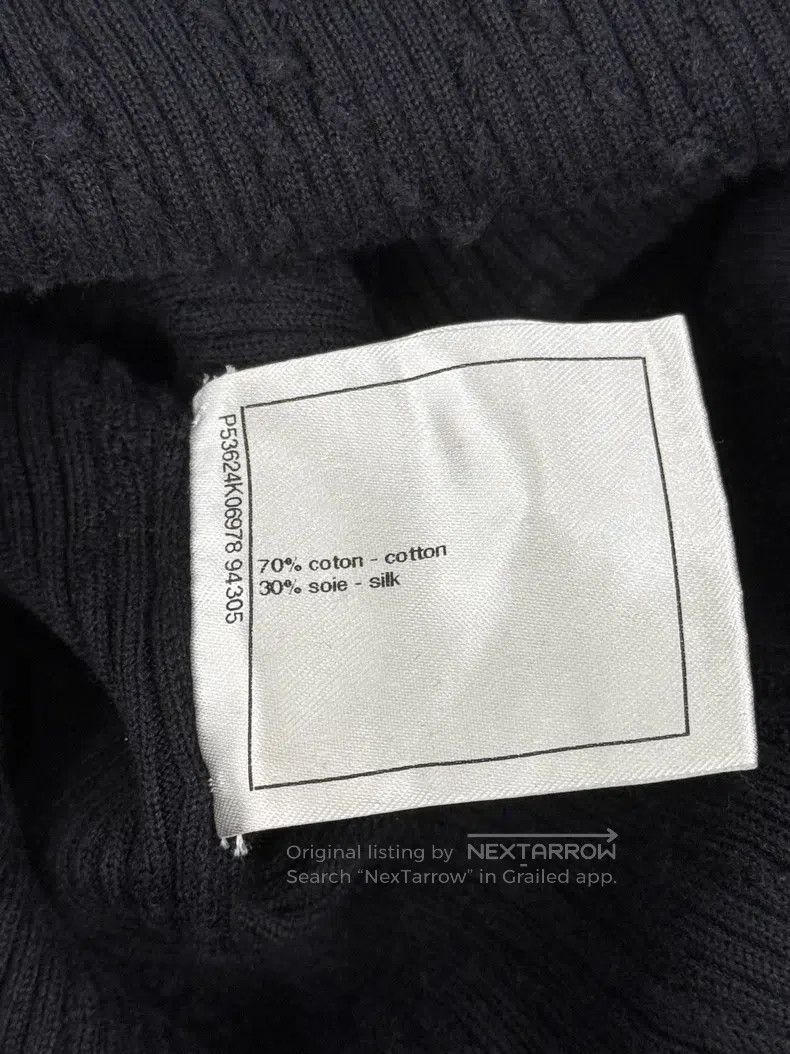 Chanel Chanel Black V-neck knitted cardigan coat Size XS / US 0-2 / IT 36-38 - 7 Thumbnail