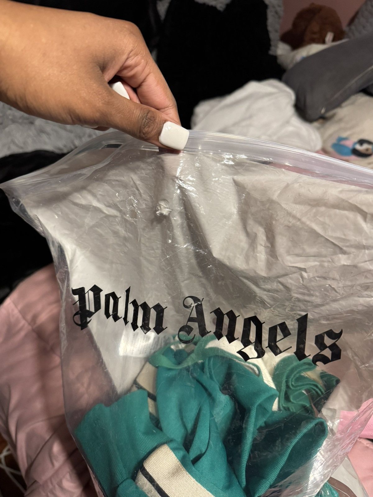 Palm Angels Green Palm Angels Classic Logo Track Jacket Size US S / EU 44-46 / 1 - 3 Thumbnail