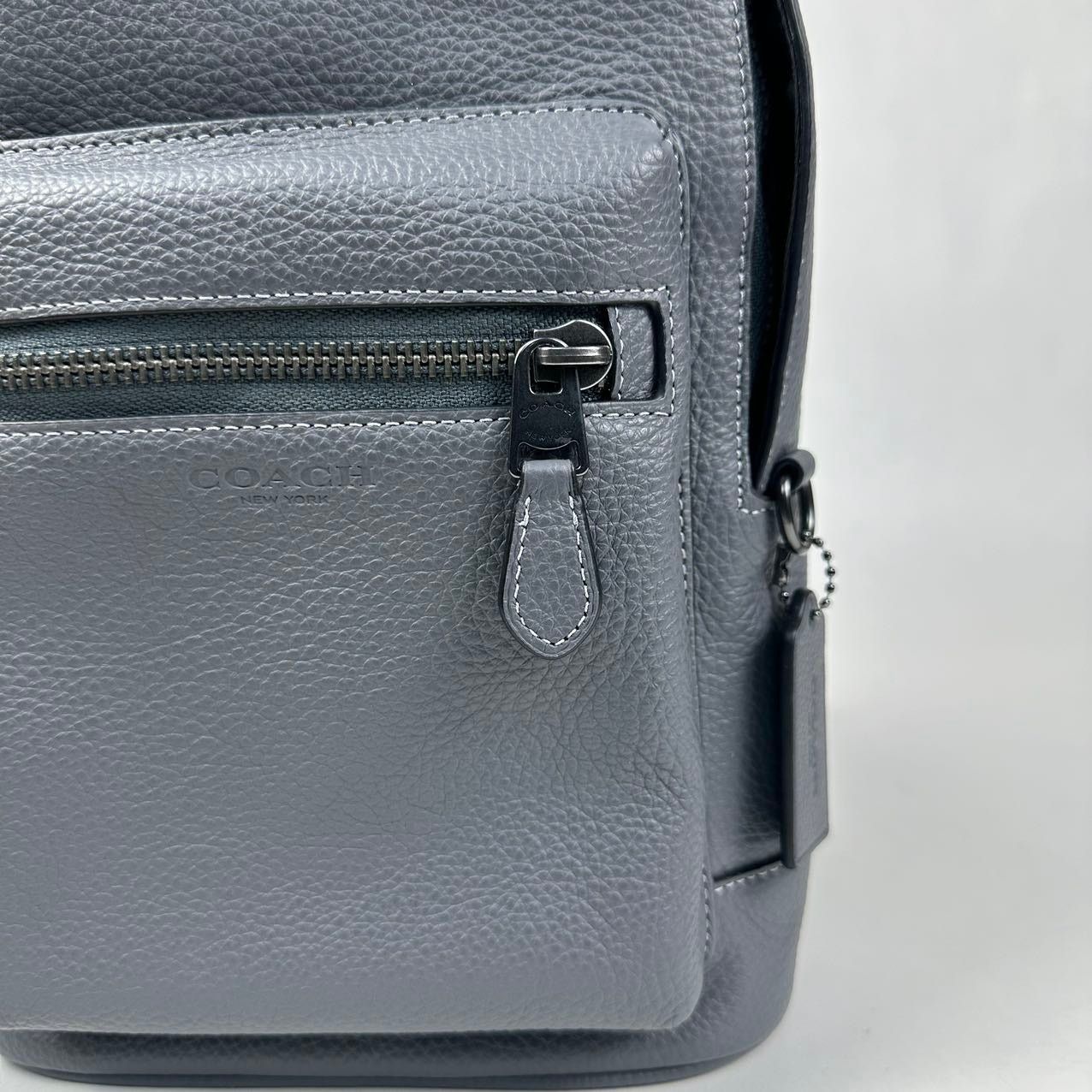 Coach Coach 2540 Men’s West Pack Bag In Refine Pebble Leather Size ONE SIZE - 9 Thumbnail