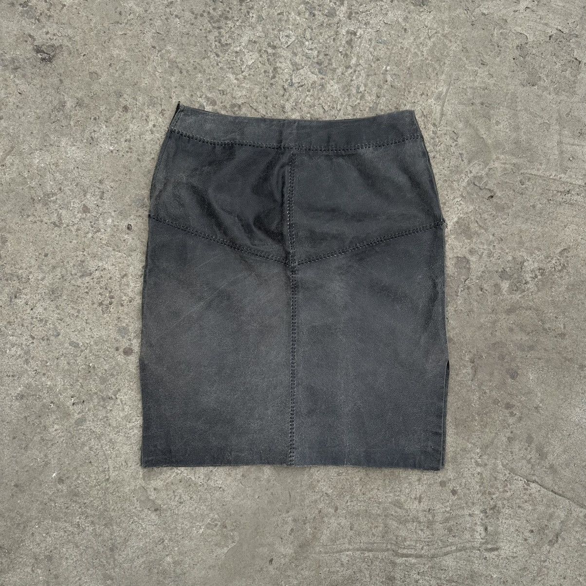 Genuine Leather × If Six Was Nine × Japanese Brand VTG Japanese Style MIDI Skits Real Leather Hype Staff pick Size 34" / US 12 / IT 48 - 3 Thumbnail