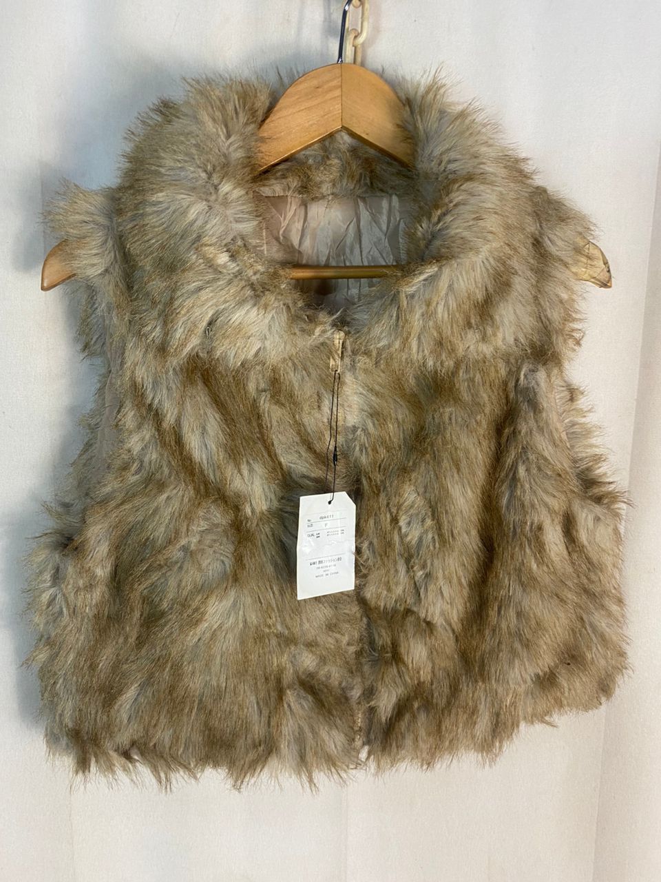 Japanese Brand GRL FUR ZIPPER VEST Size M / US 6-8 / IT 42-44 - 3 Thumbnail