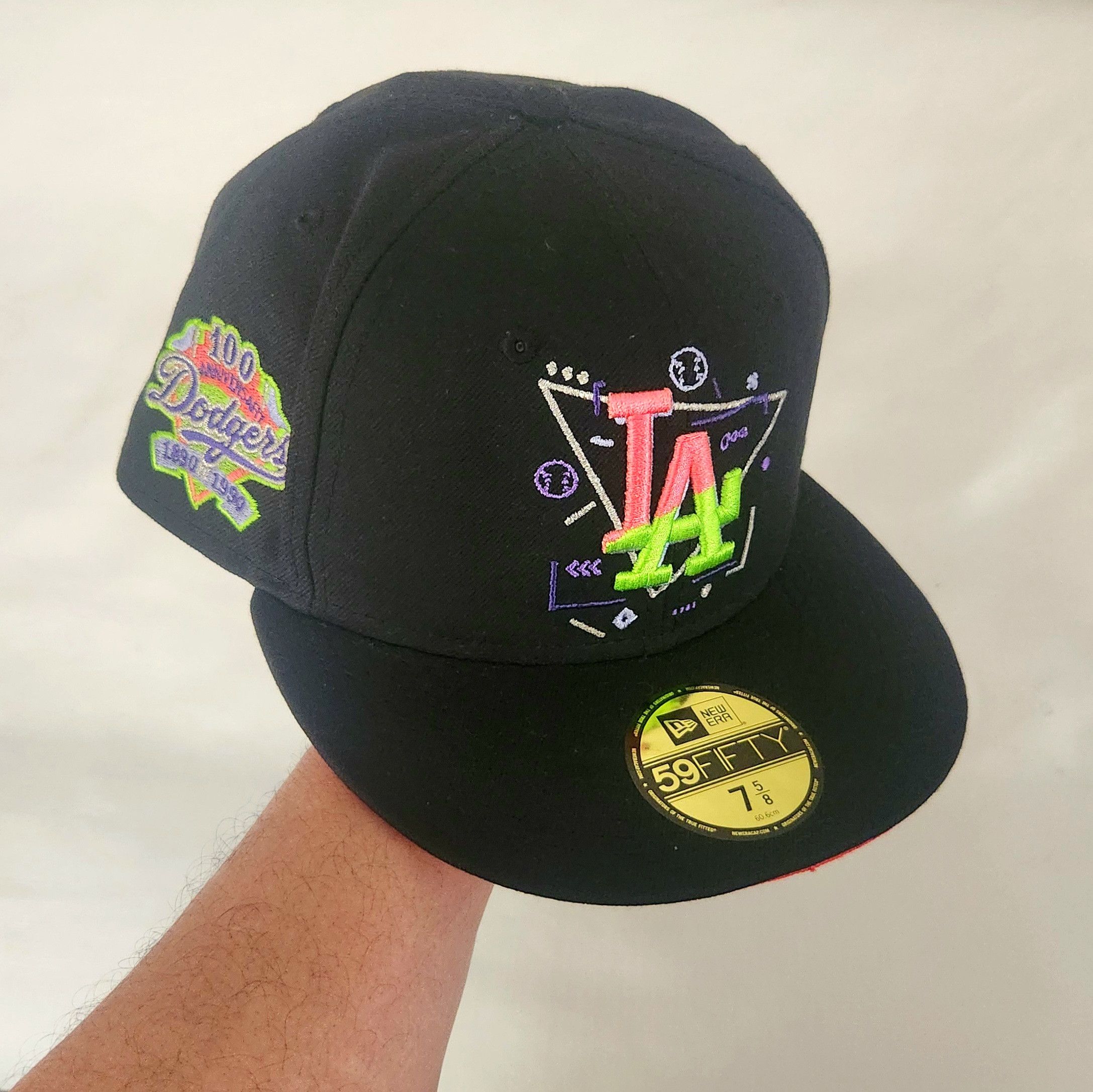 Cooperstown Collection × New Era New Era 9FIFTY 950 Los Angeles Dodgers Cap In Living Color Size ONE SIZE - 1 Thumbnail