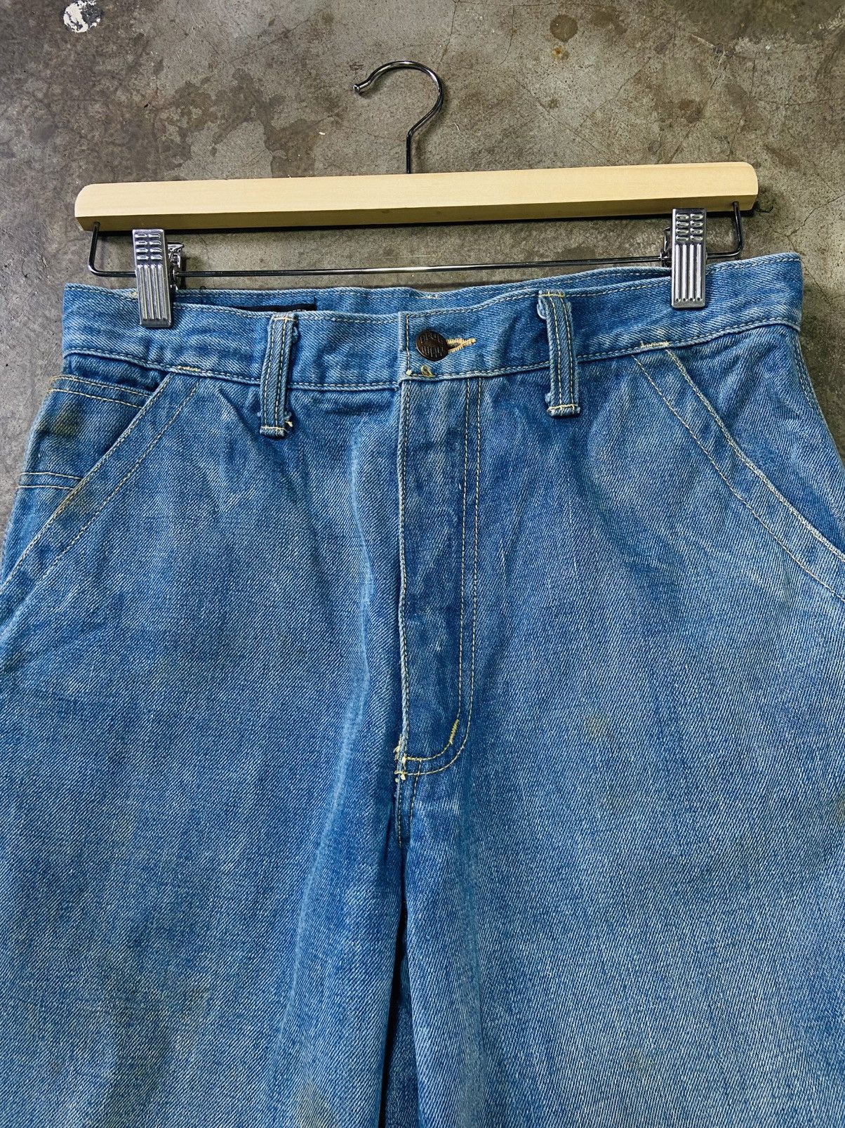 Jean Vintage Blue Way Jeans (Zip Talon) Size US 31 - 5 Thumbnail