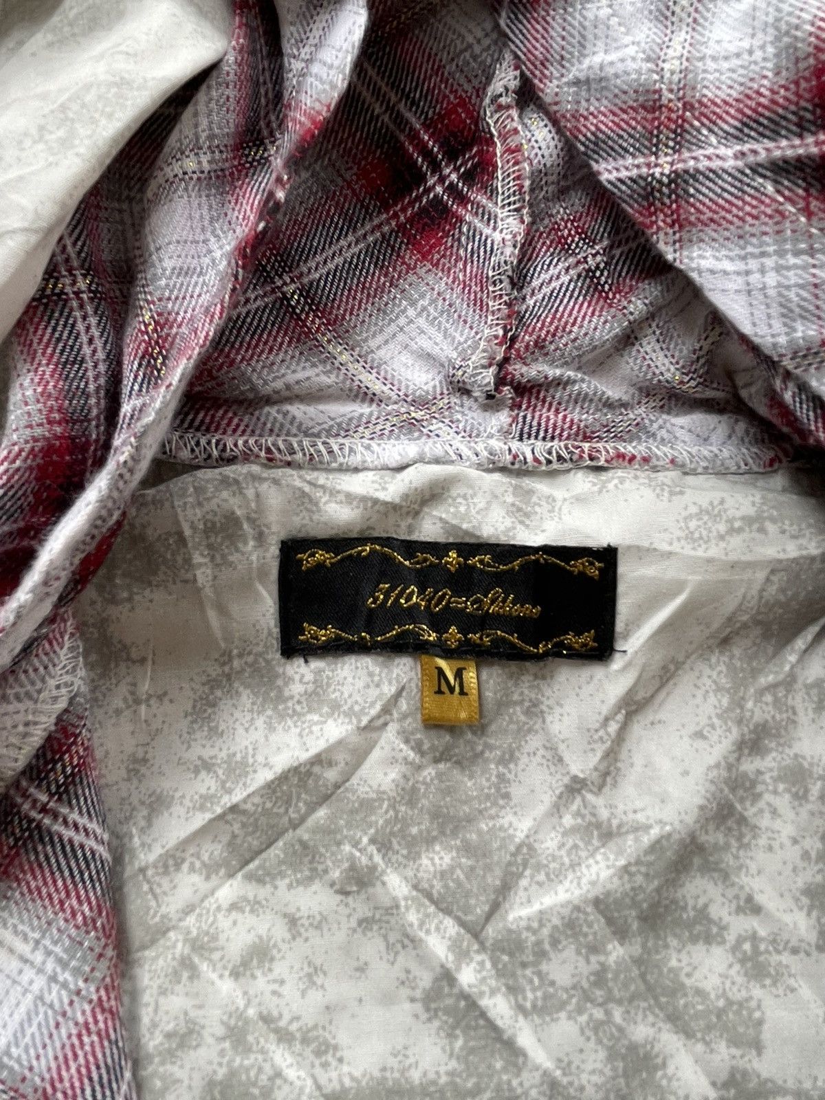 Japanese Brand Y2K 31040 Homme double layer acid wash shirt Size US M / EU 48-50 / 2 - 8 Thumbnail