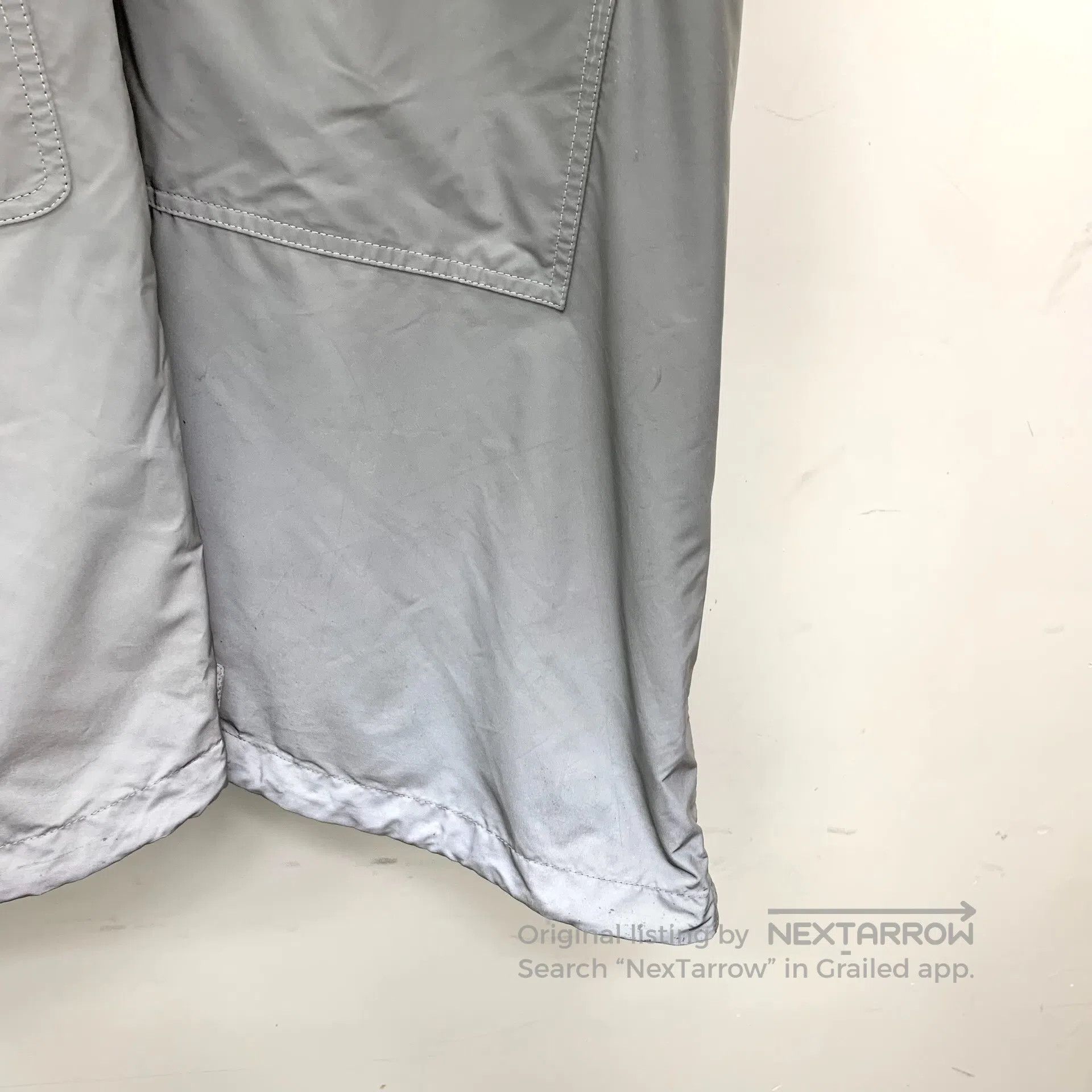 Balenciaga Balenciaga Gray Hooded Drawstring Collar Single Breasted L Size XXS / US 00 / IT 34 - 5 Thumbnail