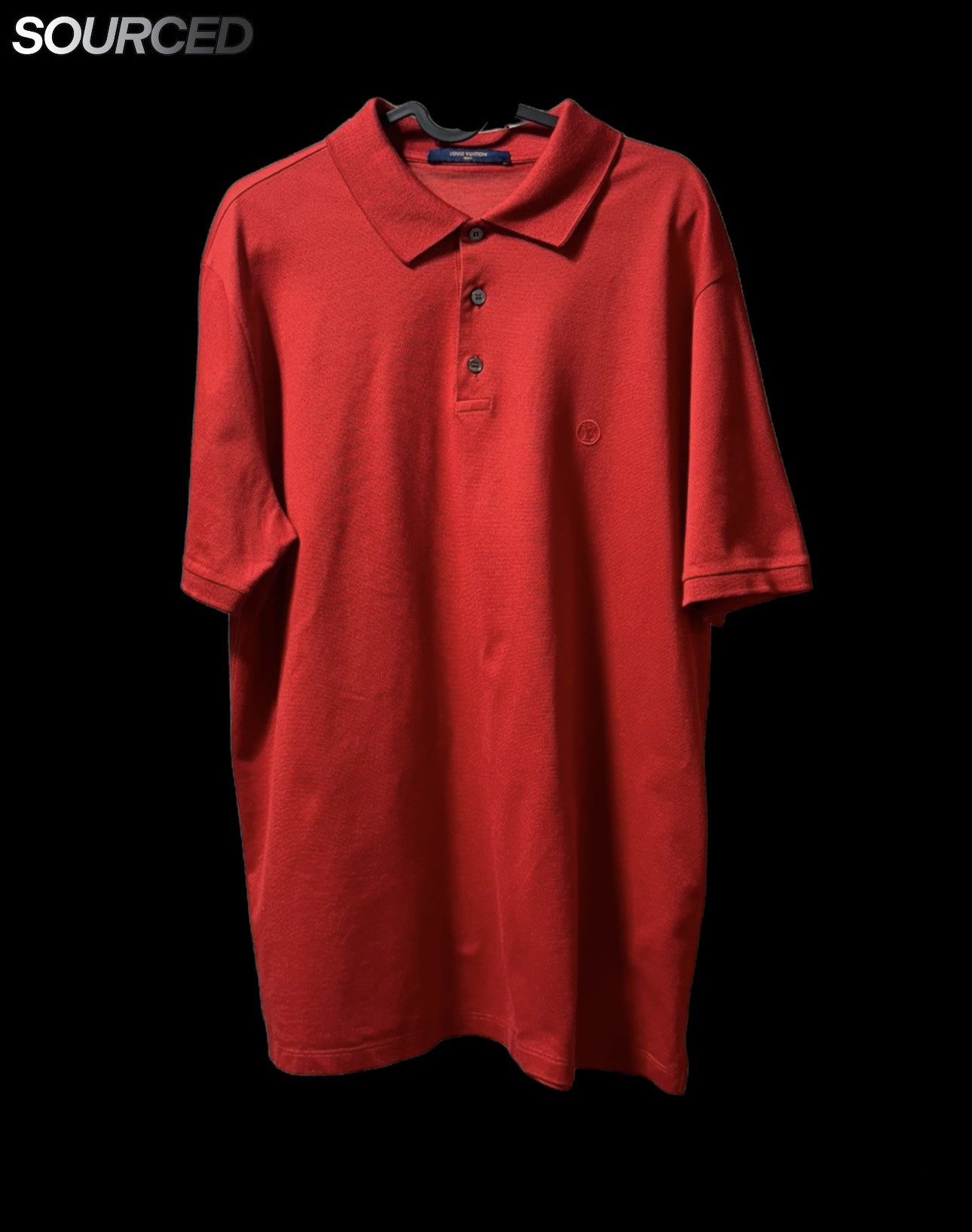 image of Louis Vuitton Polo Red, Men's (Size XL)