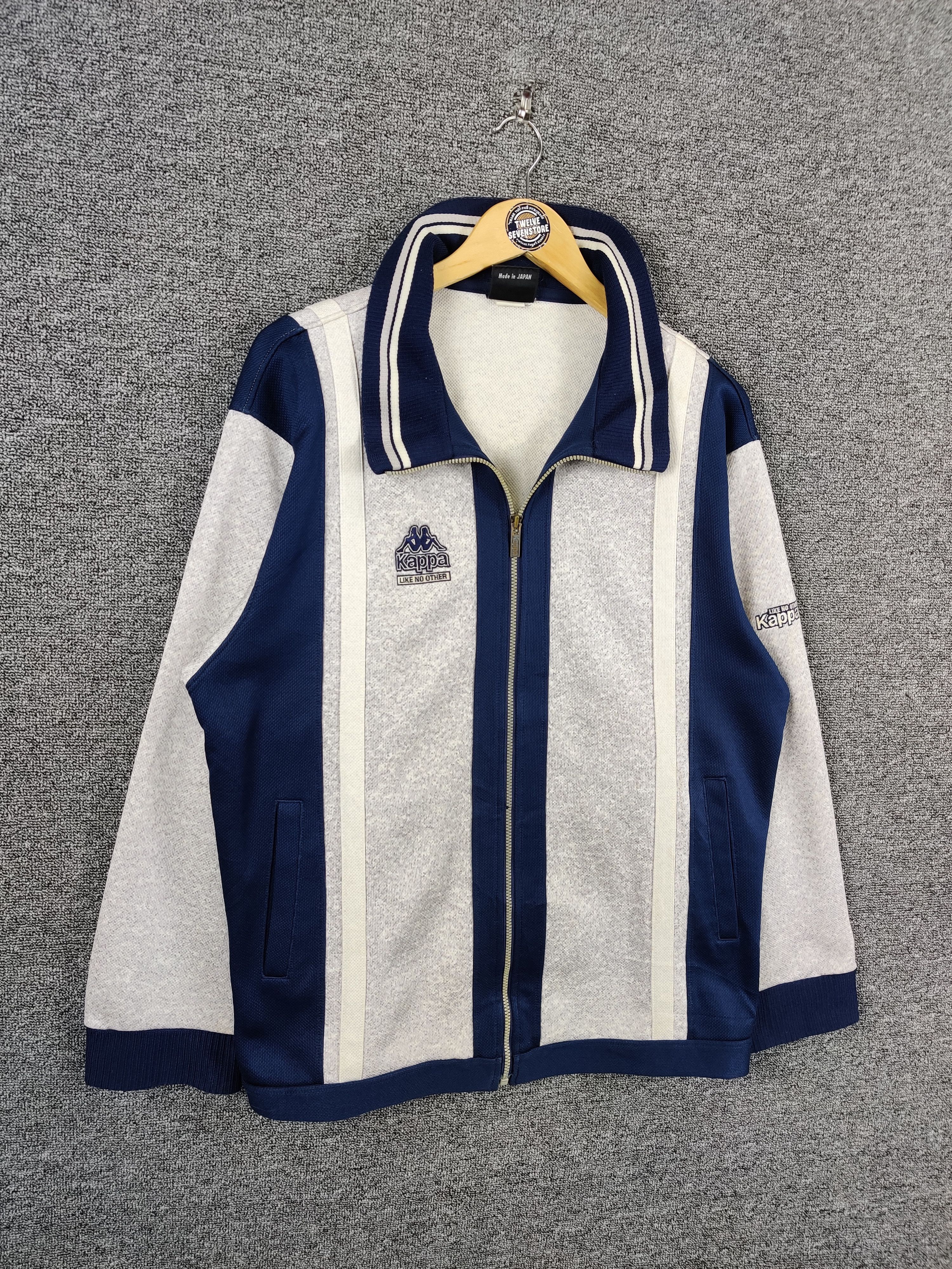 Kappa Vintage Kappa Like No Other Stripe Sweatshirt Nice Design Size US L / EU 52-54 / 3 - 6 Thumbnail
