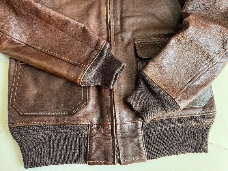 The Real McCoy's Leather Jacket Size US M / EU 48-50 / 2 - 4 Thumbnail