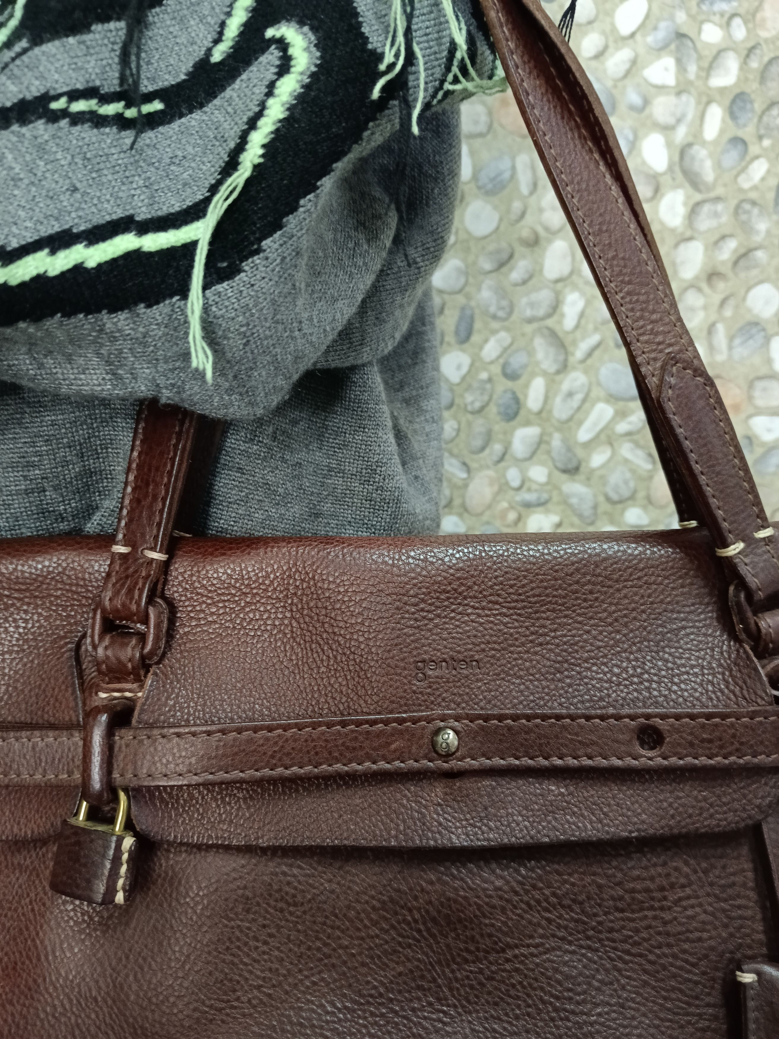 Leather BIRKIN GENTEN PATINA LEATHER Size ONE SIZE - 5 Thumbnail