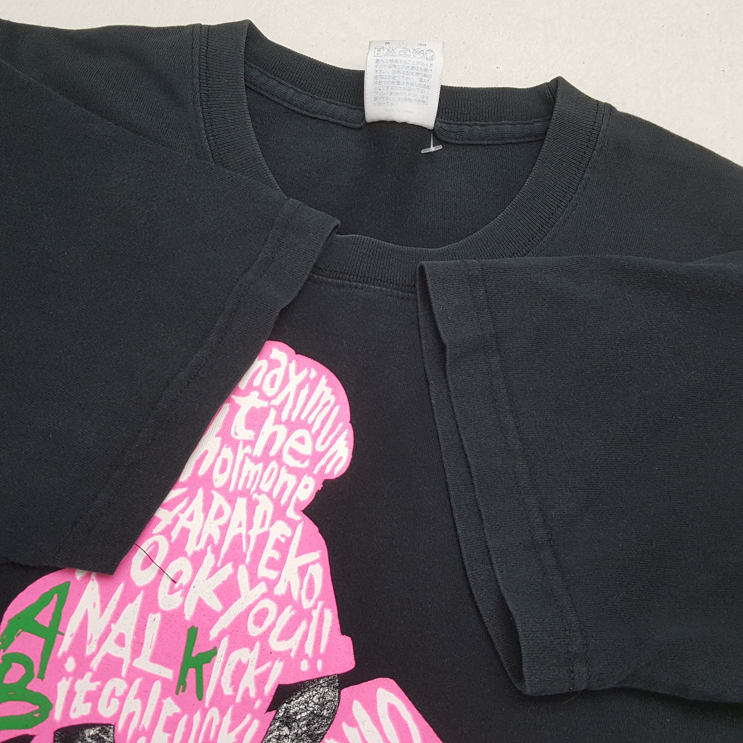 Band Tees × Vintage Vintage MAXIMUM THE HORMONE Japan Heavy Metal Band T-Shirt Size US M / EU 48-50 / 2 - 6 Thumbnail