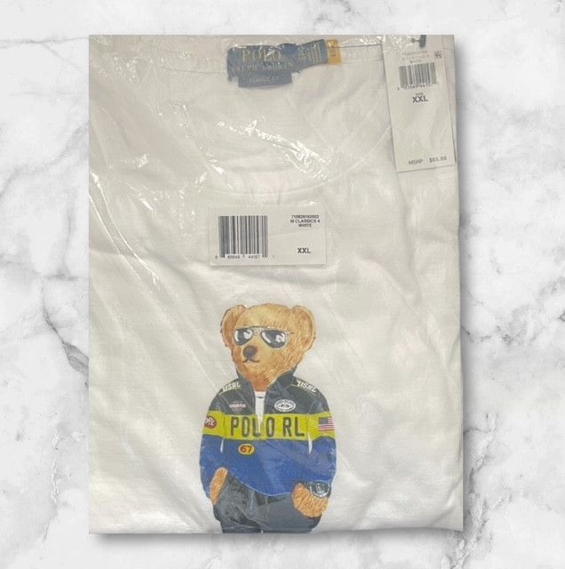 Polo Ralph Lauren Polo Ralph Lauren Racing Bear Classic T Shirt Men's Size XXL Size US XXL / EU 58 / 5 - 2 Thumbnail