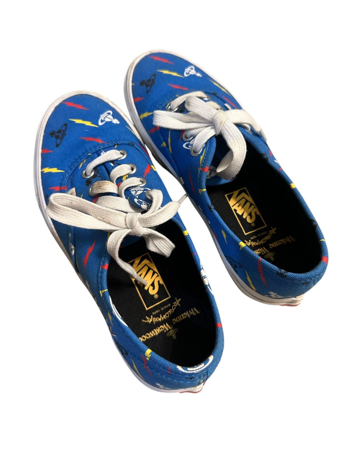 Vans × Vivienne Westwood SS19 Vivienne Westwood x Vans Authentic (3.5uk) Size US 6 / IT 36 - 2 Thumbnail