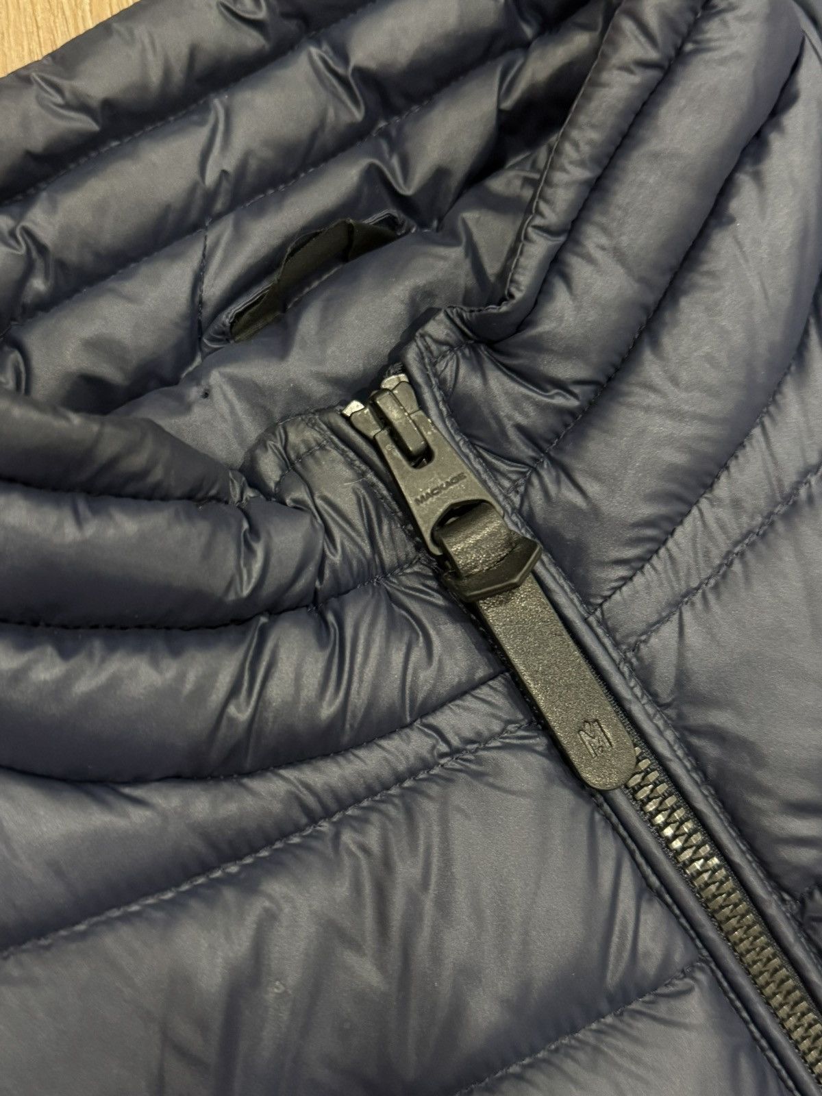 Mackage Mackage Navy Hybrid Down Jacket Lightweight Quilted Puffer Size US S / EU 44-46 / 1 - 12 Thumbnail