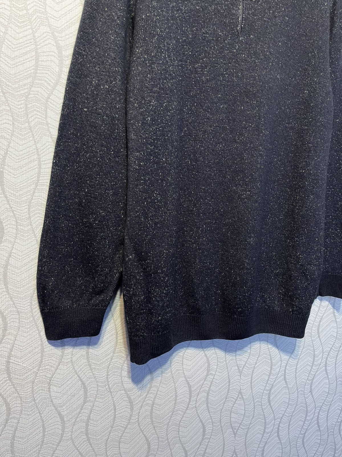 Loro Piana Loro Piana Half-Zip Jupmer Sweater Cashmere Linen Silk XXL Size US XXL / EU 58 / 5 - 4 Thumbnail