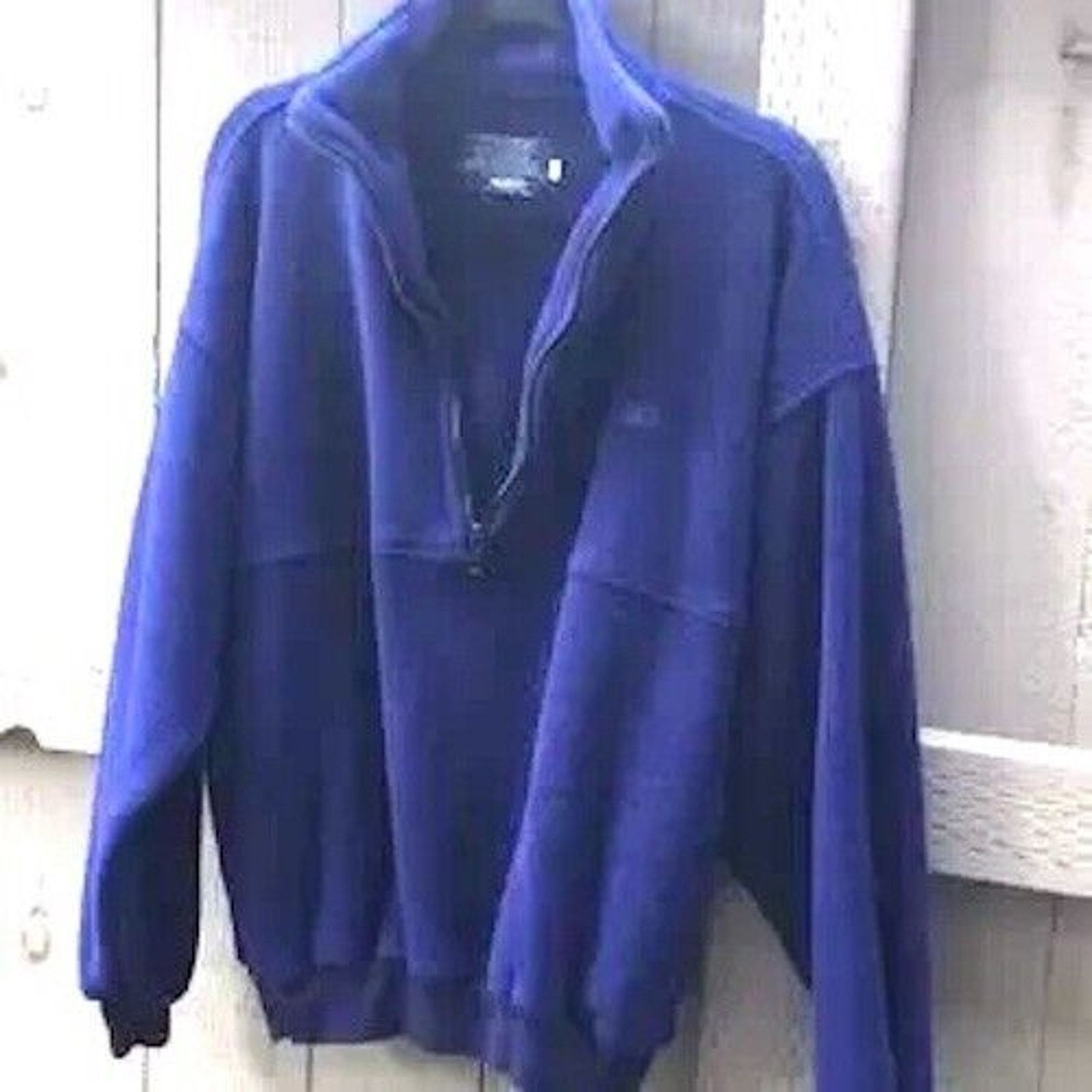 Other Fleece Sherpa Men’s Jacket Navy Blue 100% Polyester Sz-Large Size US L / EU 52-54 / 3 - 6 Thumbnail