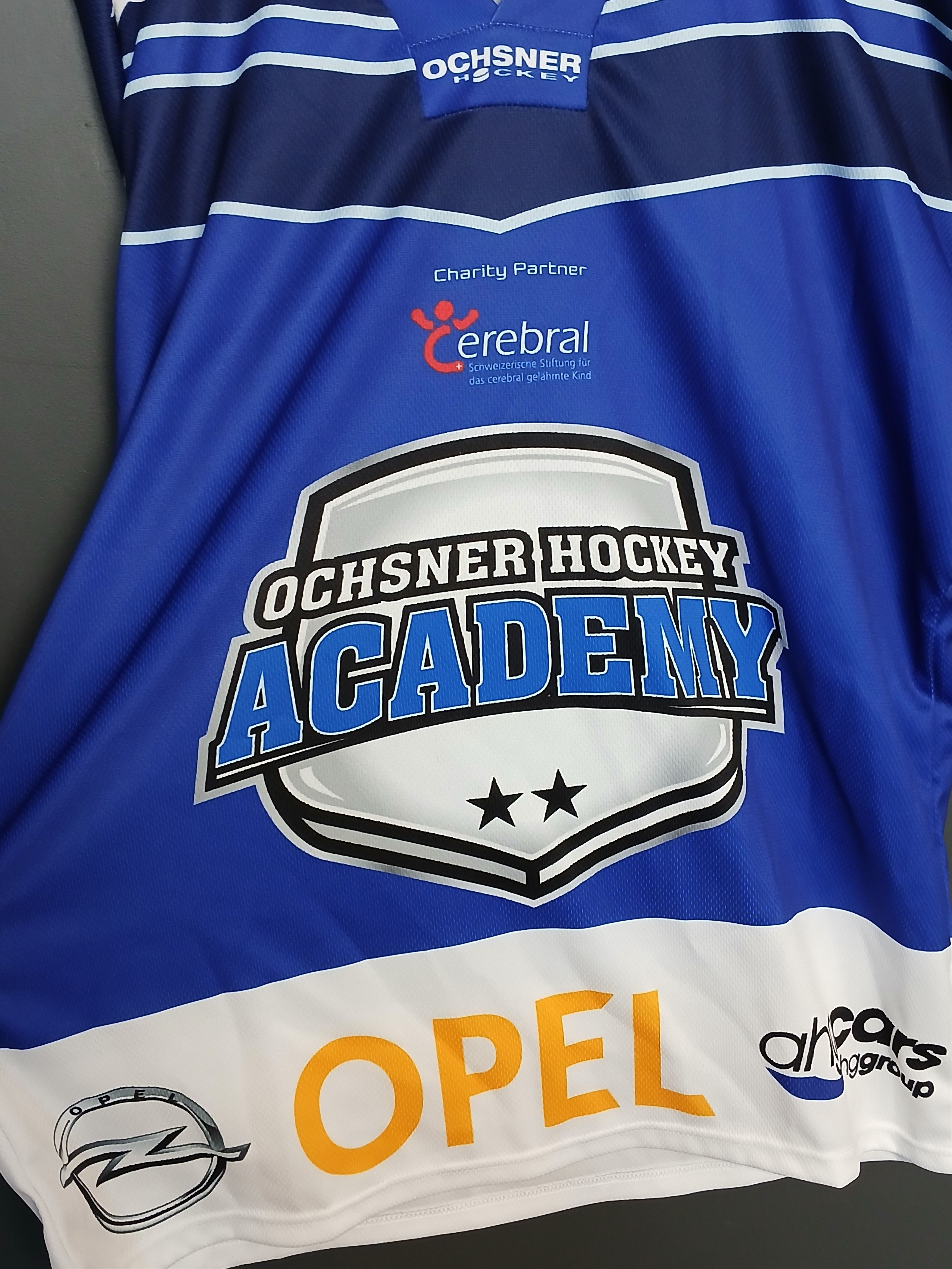 NHL Switzerland Ochsner Hockey Academy Jersey Size US L / EU 52-54 / 3 - 3 Thumbnail