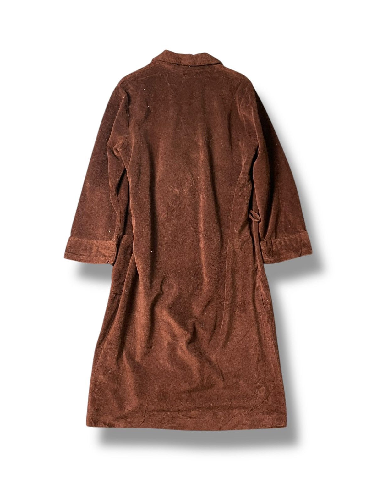 Japanese Brand × Vintage House Brand Velvet Long Outerwear (54) Size US M / EU 48-50 / 2 - 9 Thumbnail
