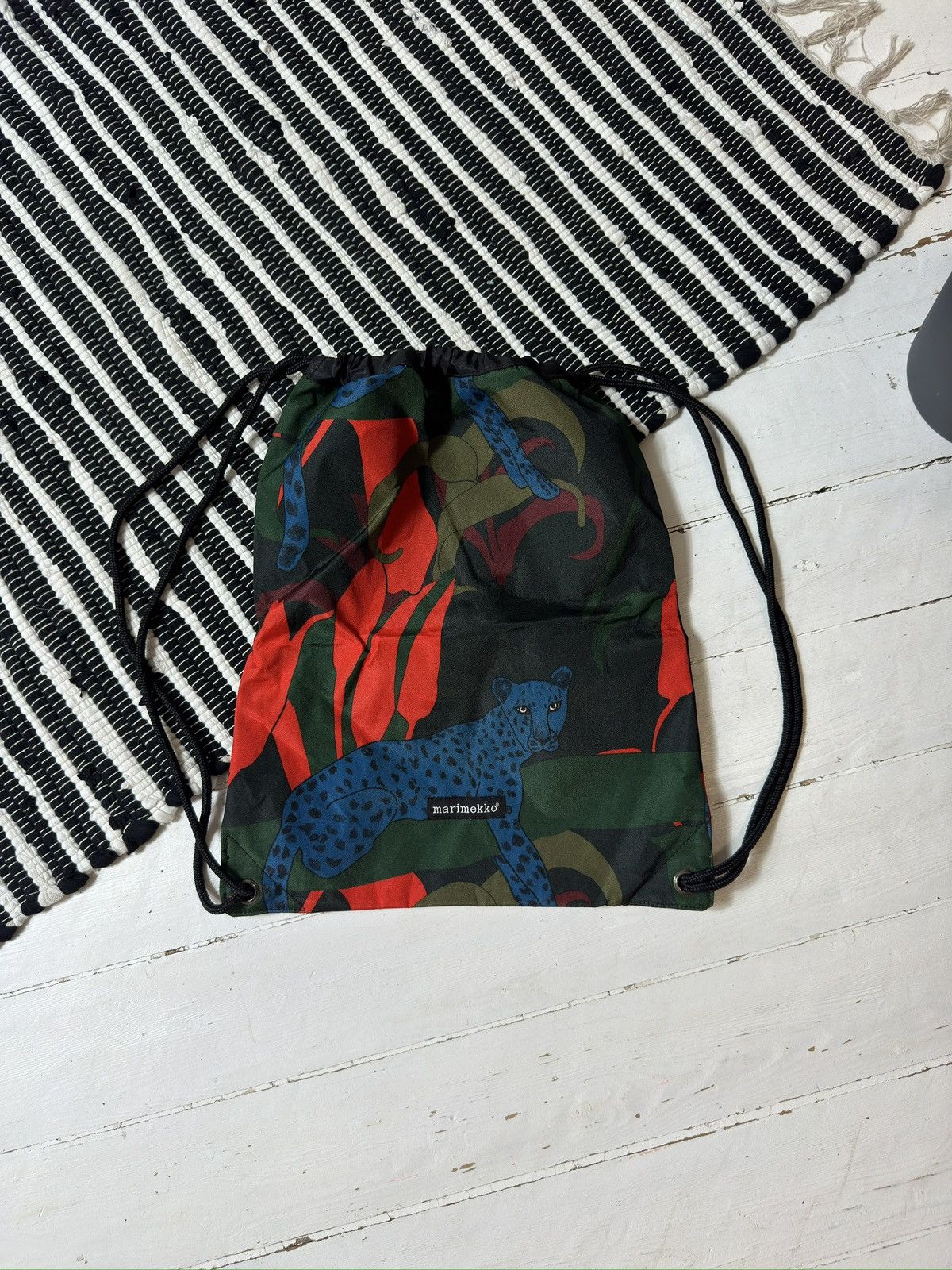 Marimekko VINTAGE MARIMEKKO 2000s TIGER PRINTED BACKPACK Size ONE SIZE - 1 Thumbnail
