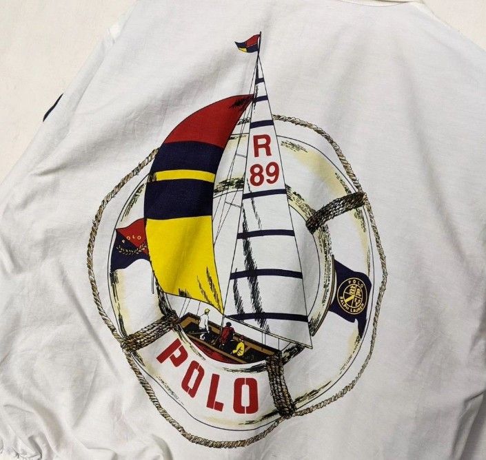Polo Ralph Lauren Ralph Lauren Jacket Cookie Sailing Yacht CP-93 Vintage Size M / US 6-8 / IT 42-44 - 5 Thumbnail