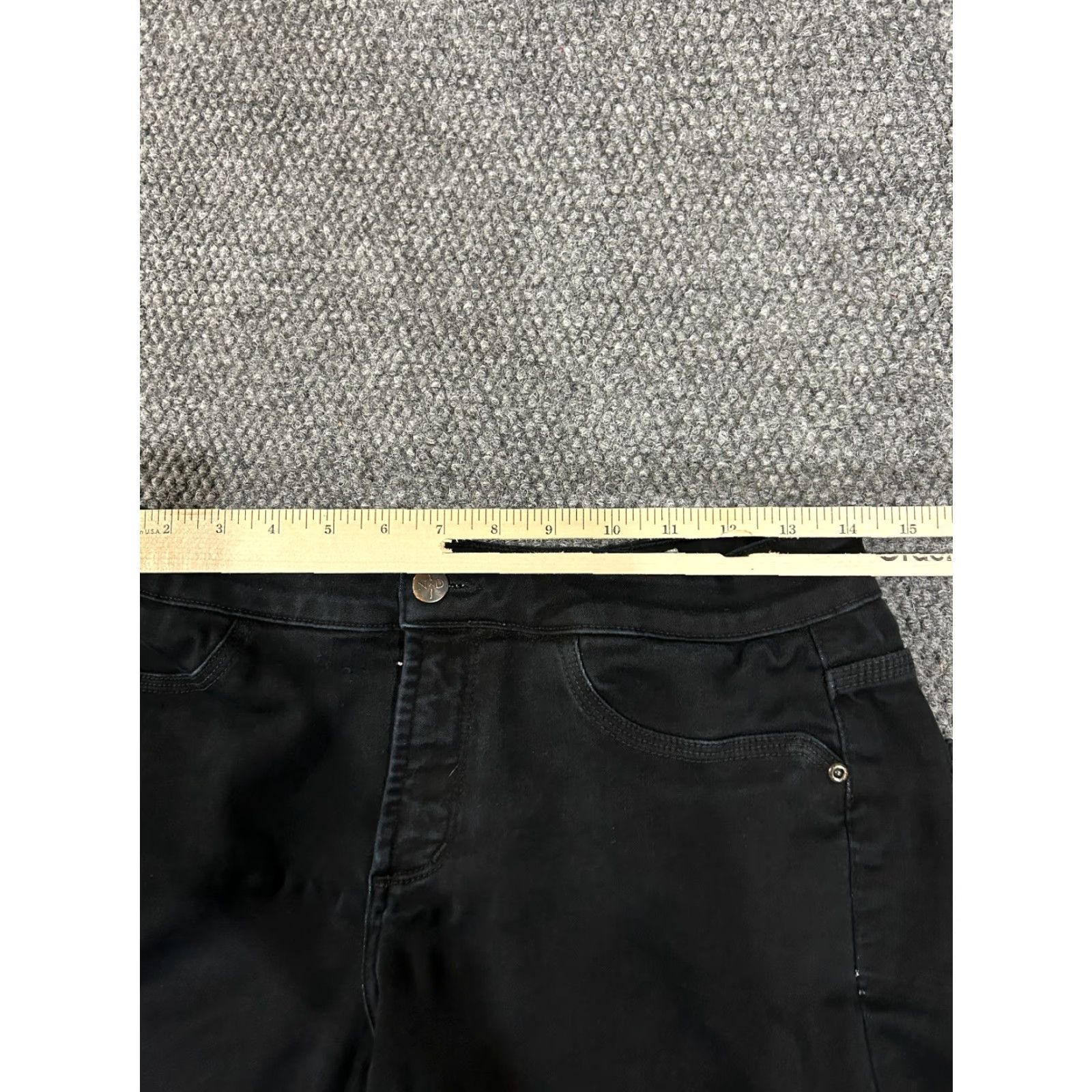 NYDJ **NYDJ Marilyn Straight Jeans Womens Petite Black Classic** User: **NYDJ Marilyn Black Petite Straight Jeans Womens Classic** Size 27" / US 4 / IT 40 - 4 Thumbnail