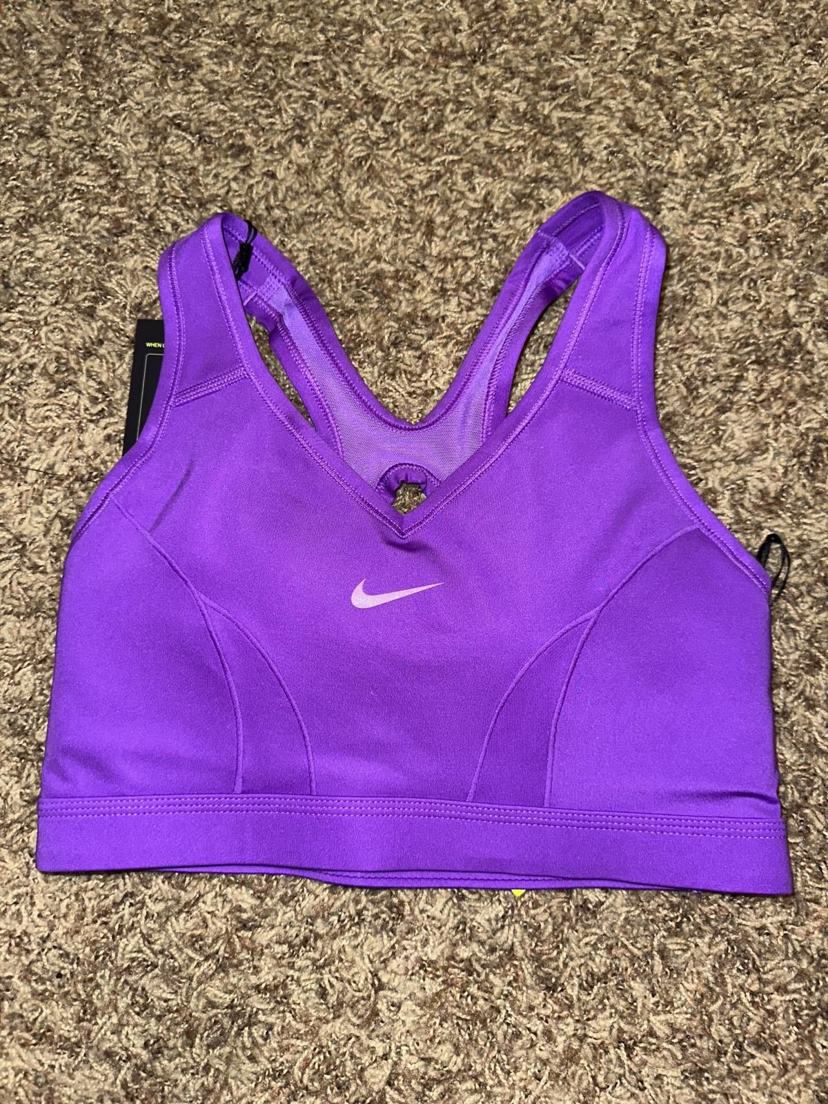 Nike Nike Swoosh Icon Clash Medium-Support 1-Piece Pad Sports Bra Size ONE SIZE - 1 Thumbnail